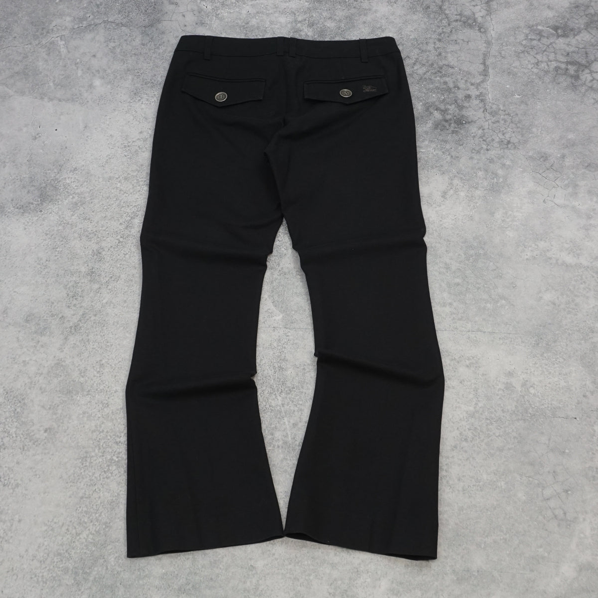 2000s Burberry Blue Label Flared Pants