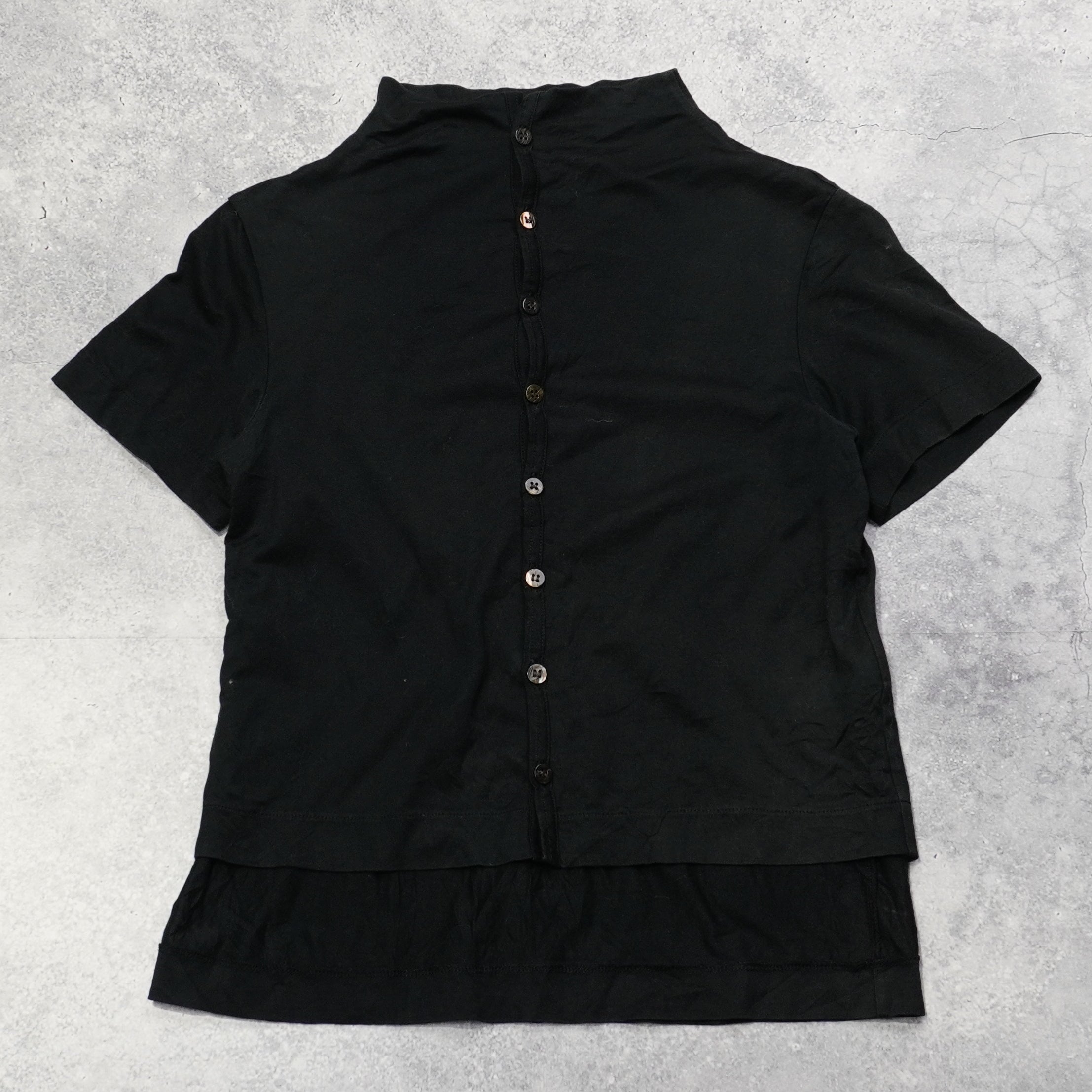 Comme Des Garçons Button Up Top