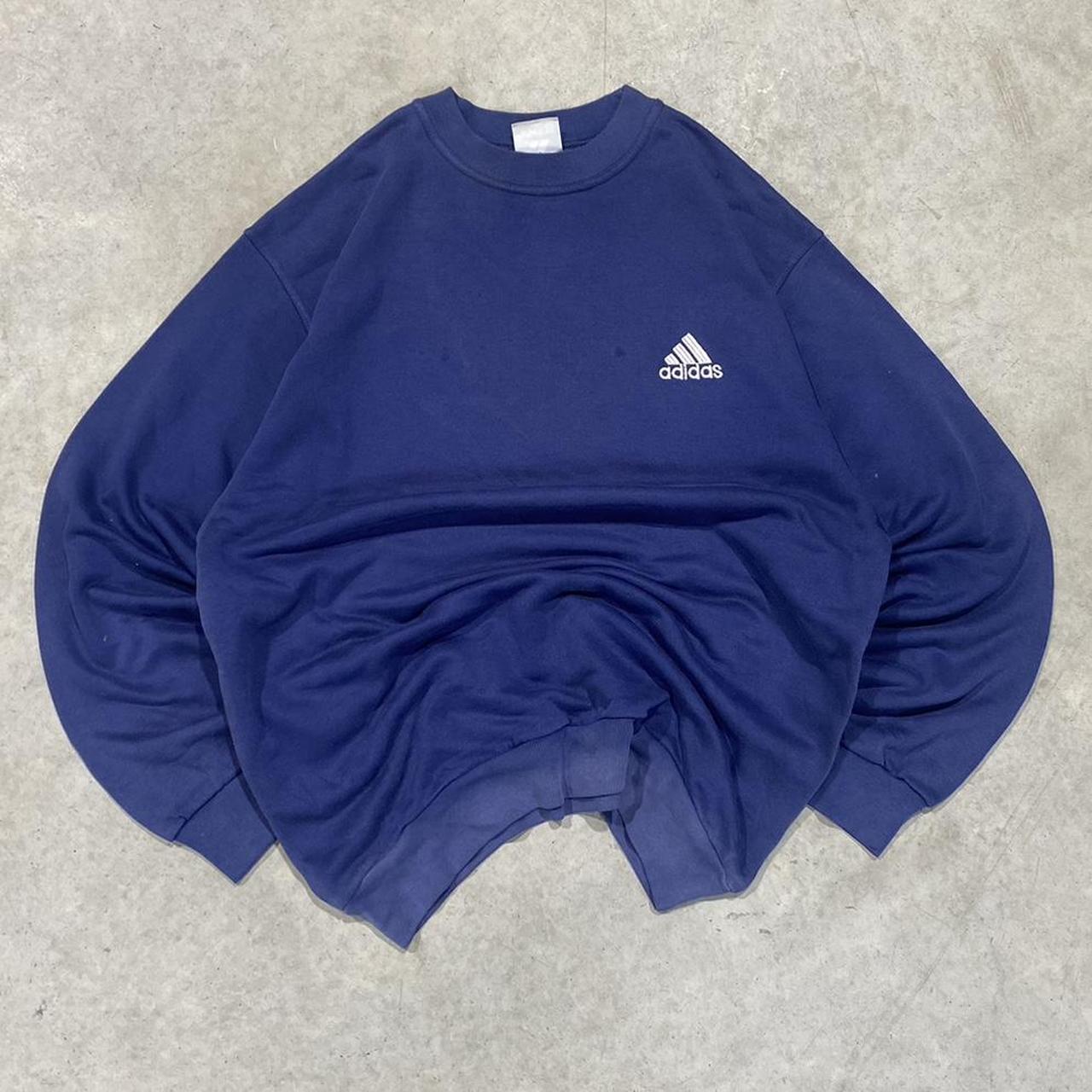 2000s Adidas Oversized Crewneck