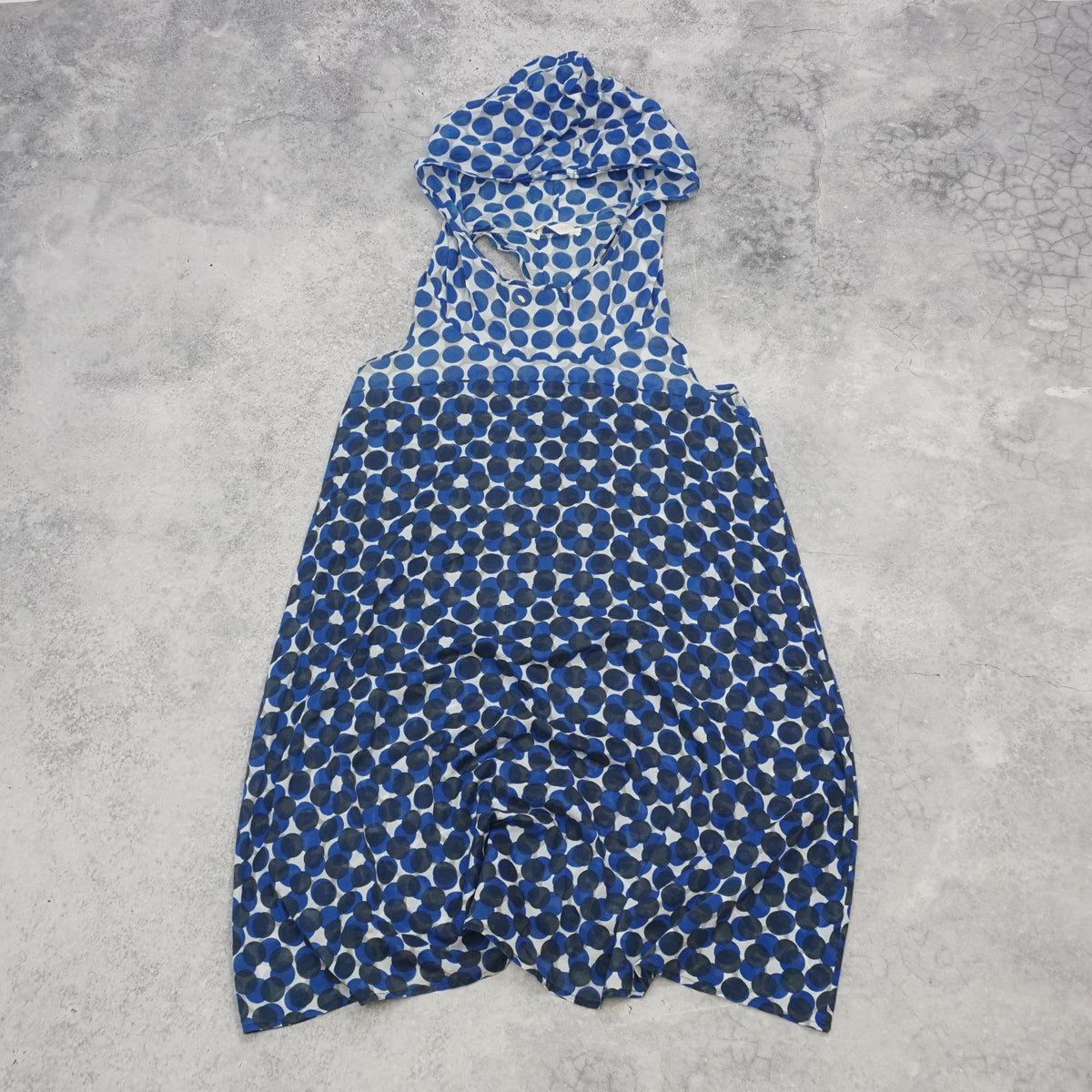 Zuczug Polka Dot Hooded Dress