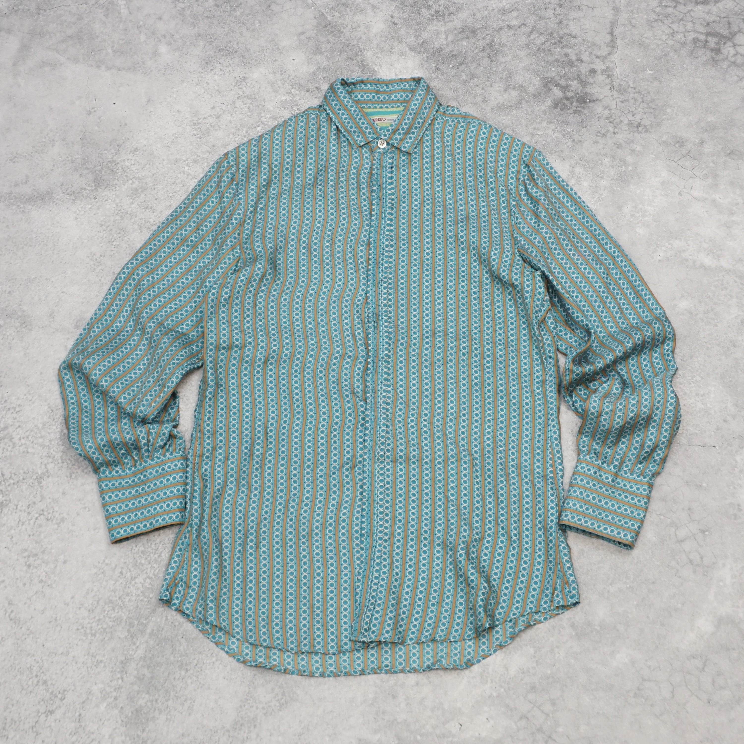 Kenzo Patterned Casual Shirt