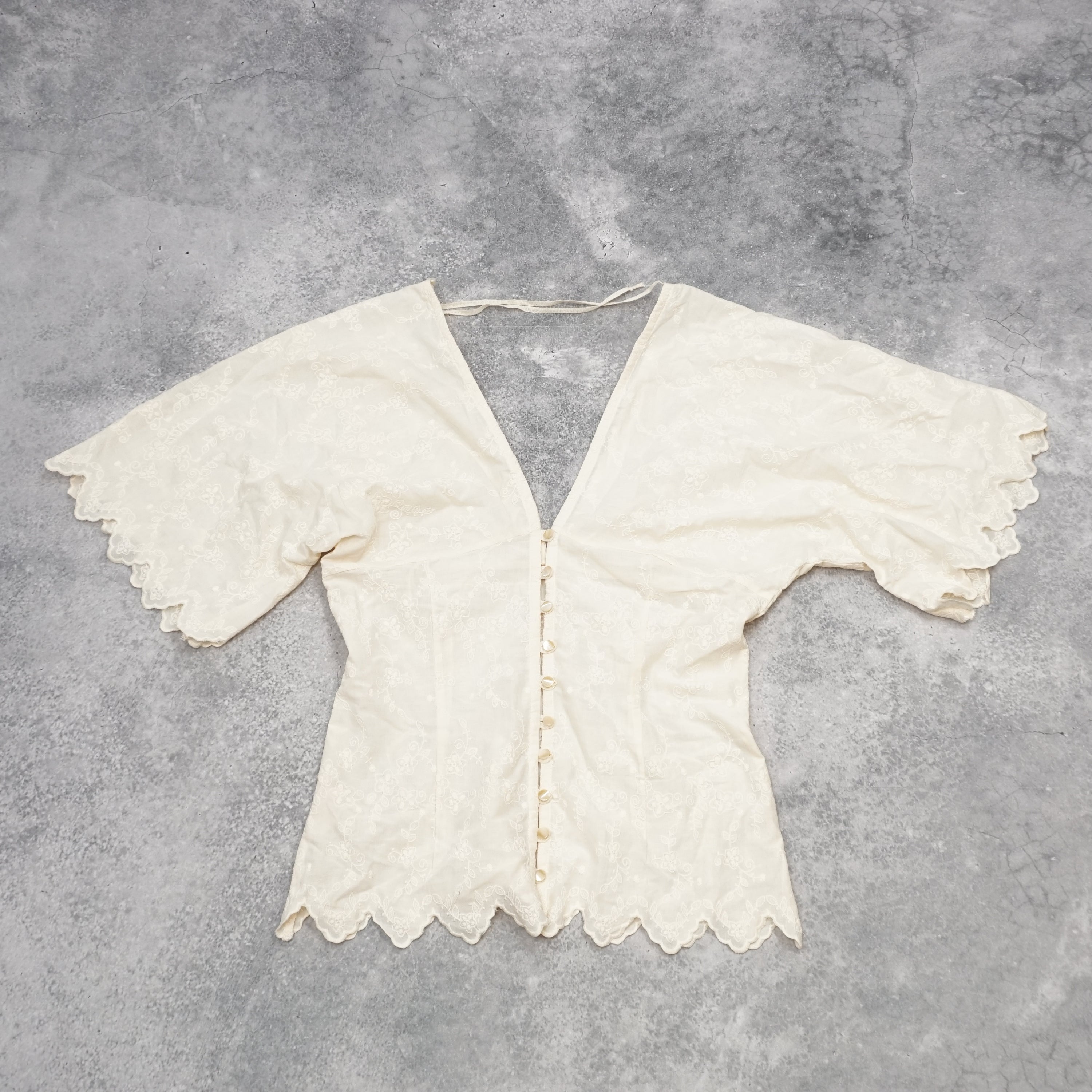Unbranded V-Neck Linen Top