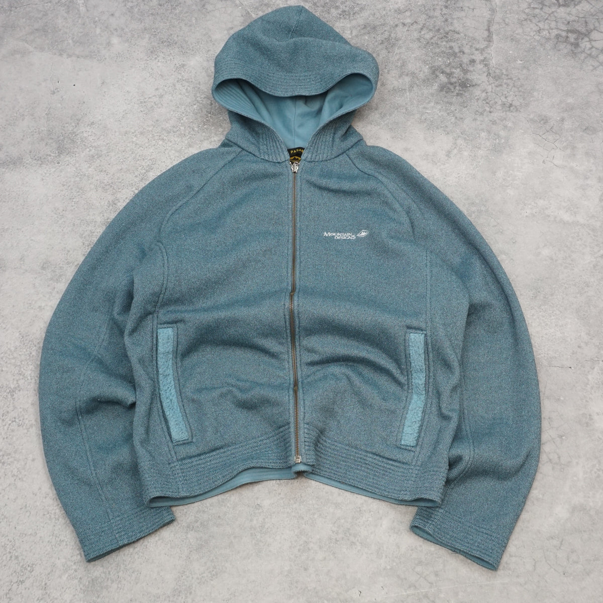 2000s Mountain Designs Knit Fleece Hoodie