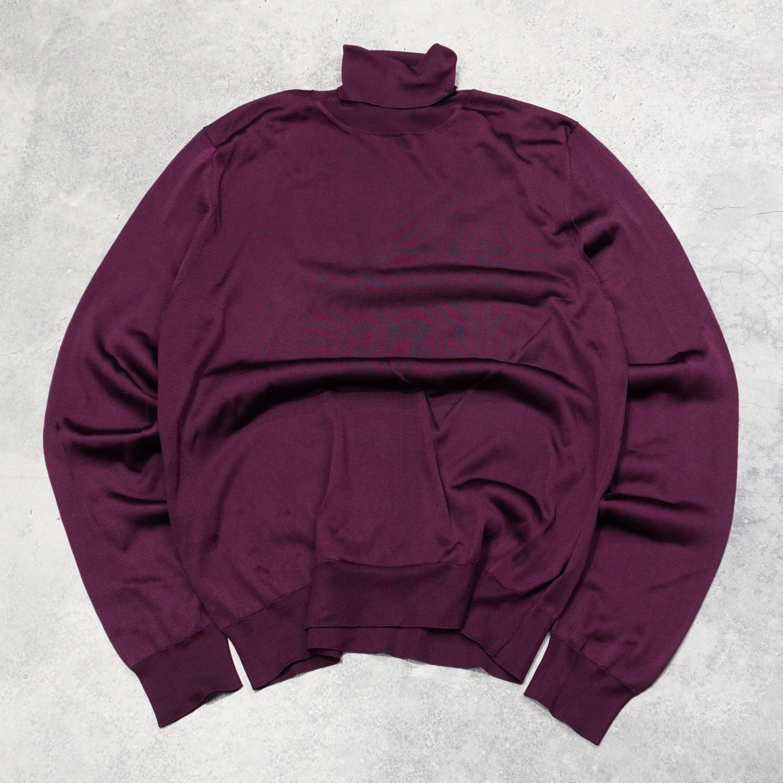 2000s Hermes Silk Turtleneck Knit