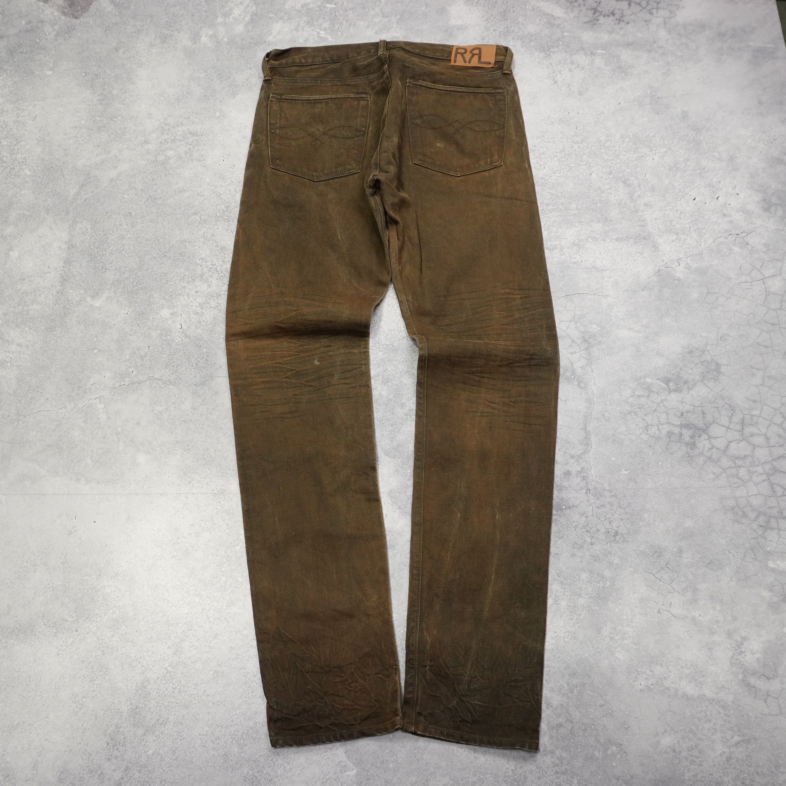 Ralph Lauren RRL Waxed Jeans