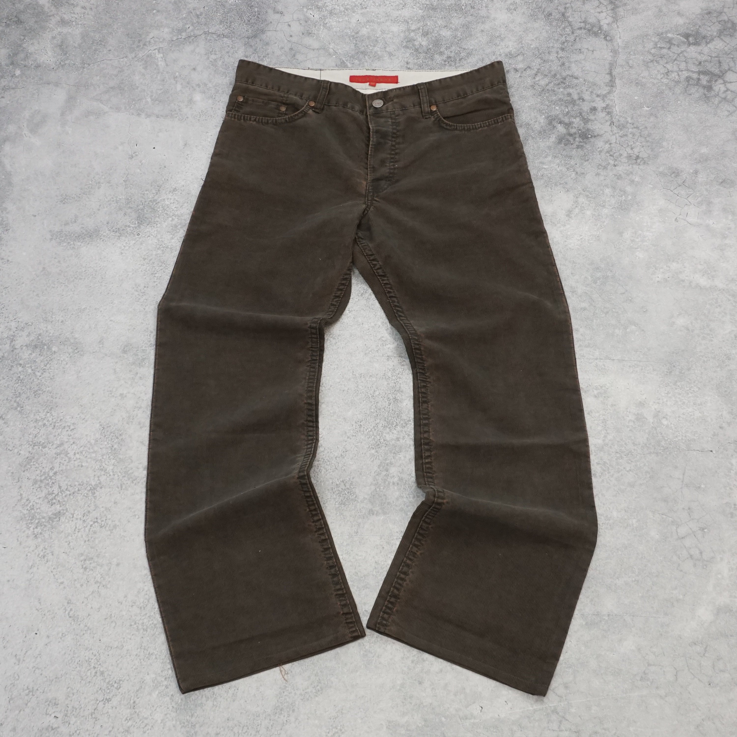 2000s Fcuk Jeans Bootcut Corduroy Pants Corduroy