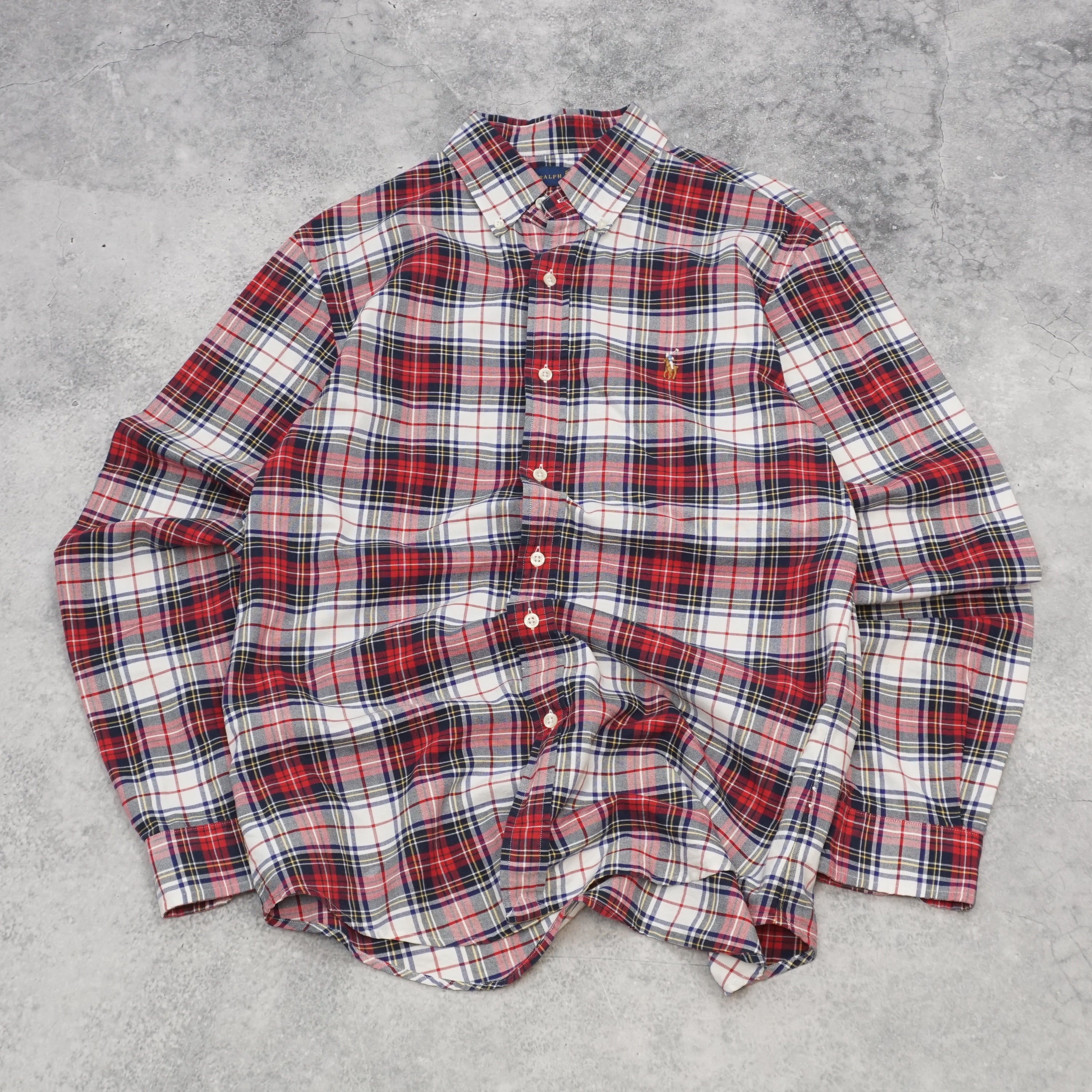 Ralph Lauren Classic Fit Plaid Button Up