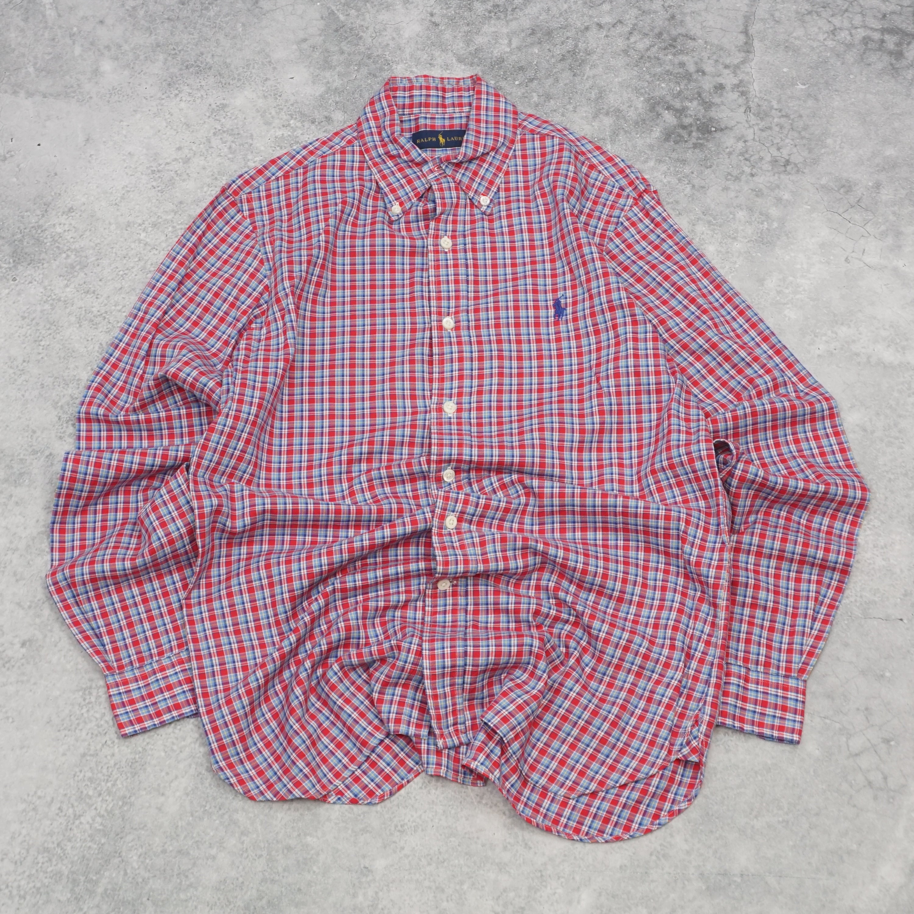 Ralph Lauren Checkered Casual Button Up