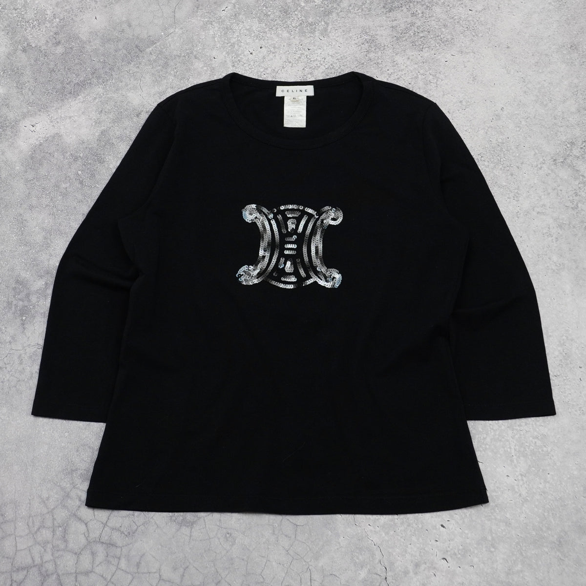 2000s Celine 3/4 Sleeve T-Shirt