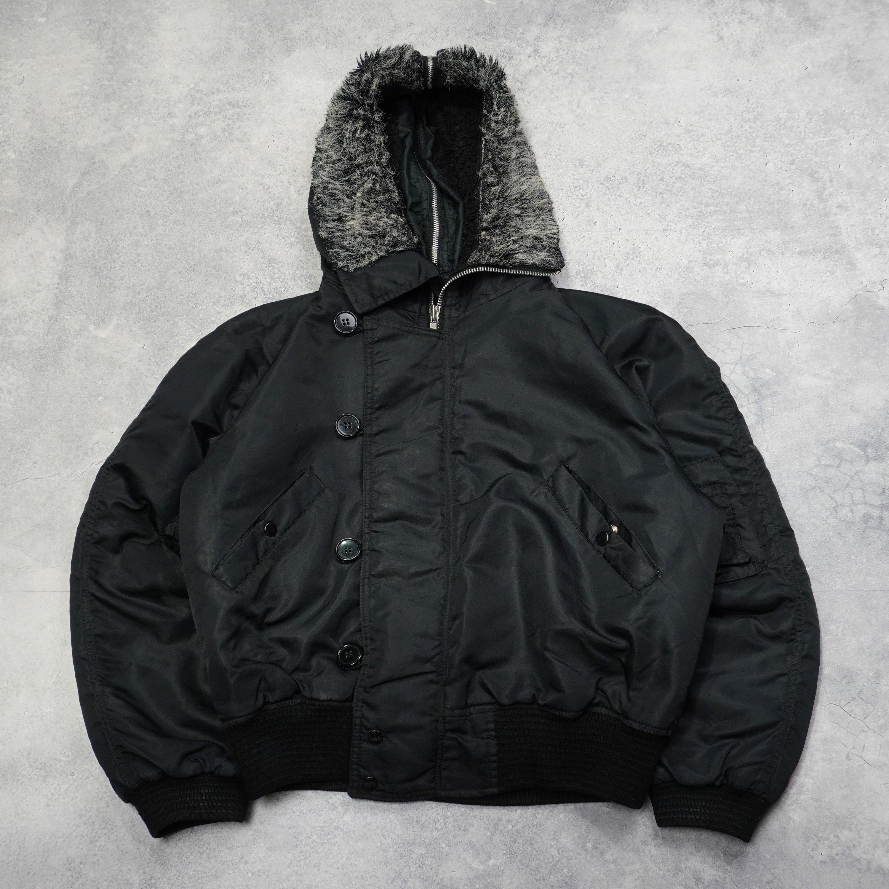 90s Flanagan N-3B Bomber Jacket