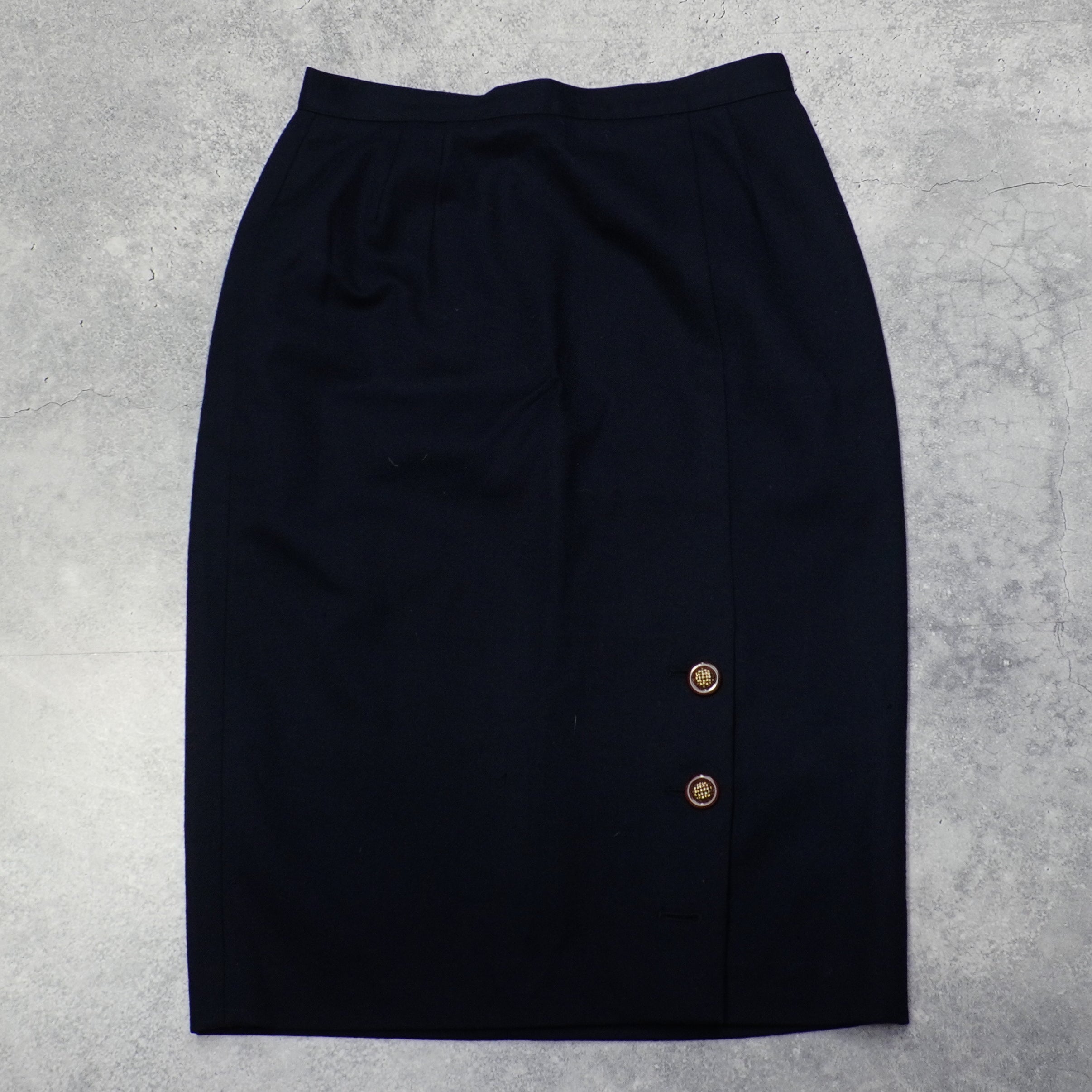 90s Valentino Wool Skirt