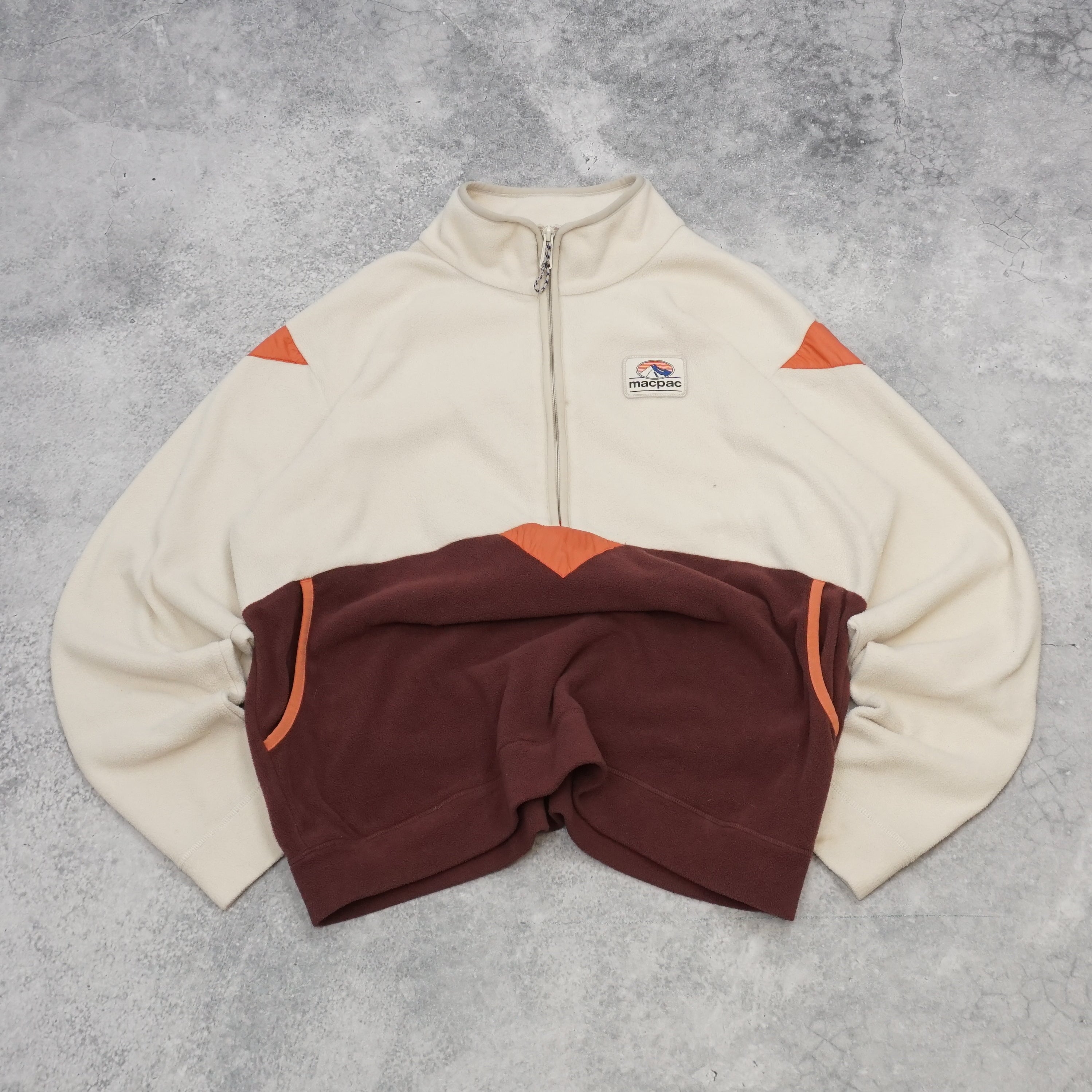Macpac Fleece Long Sleeve Zip Up