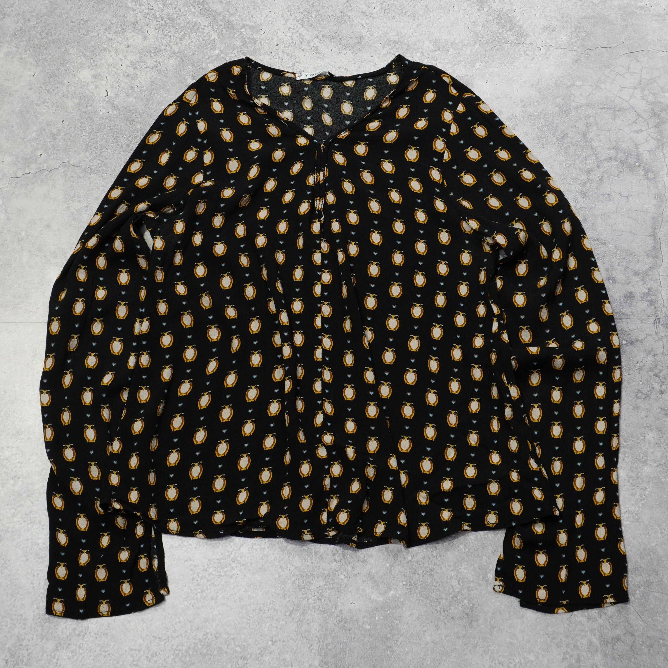Motivi Owl Print Top