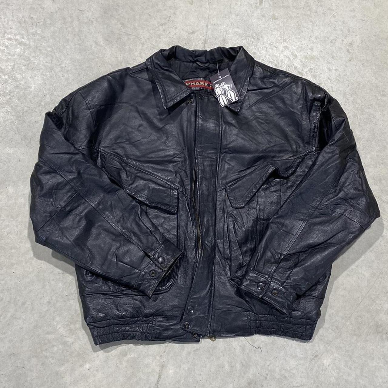 90s Phase 2 Leather Jacket