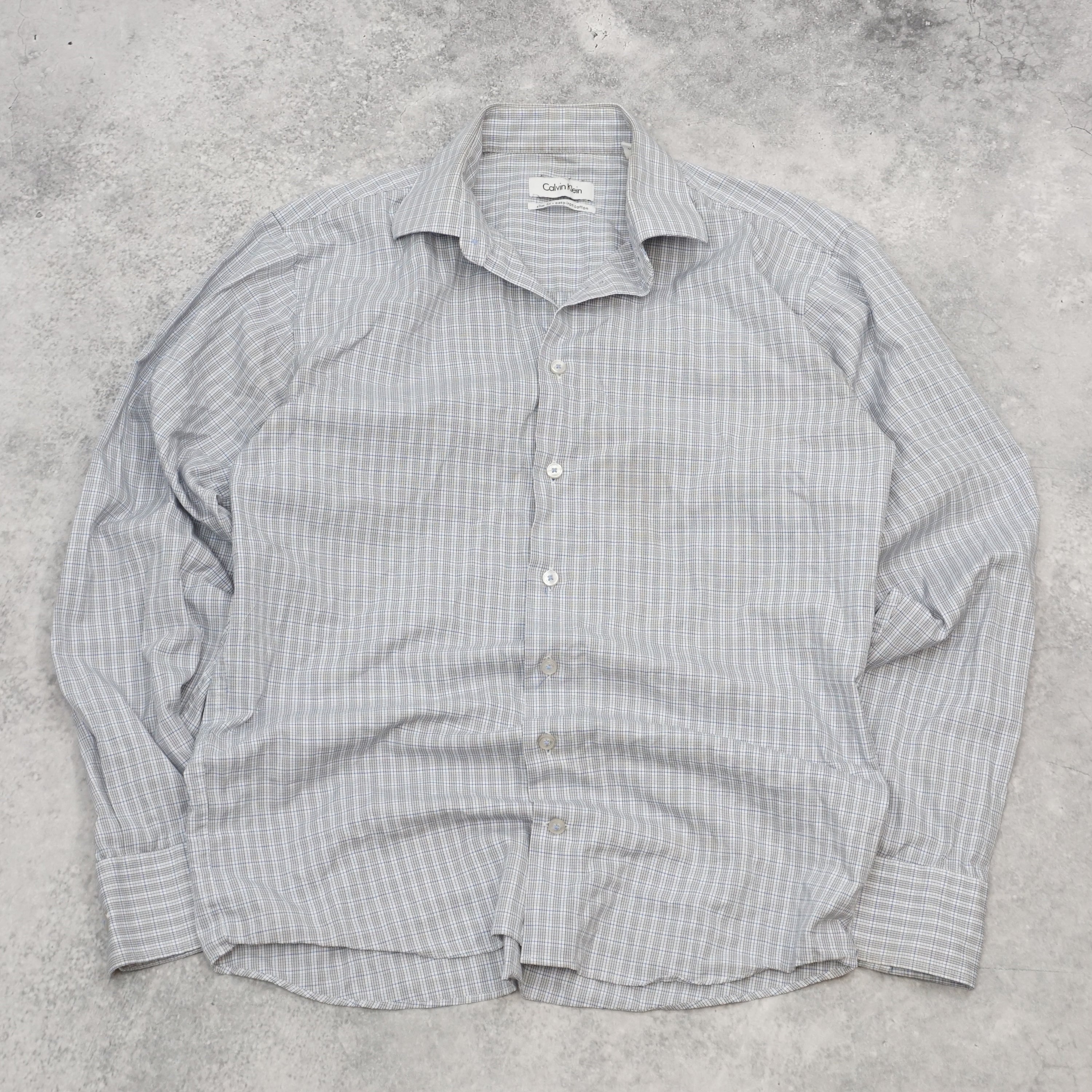 Calvin Klein Slim Fit Easy-Iron Button Up