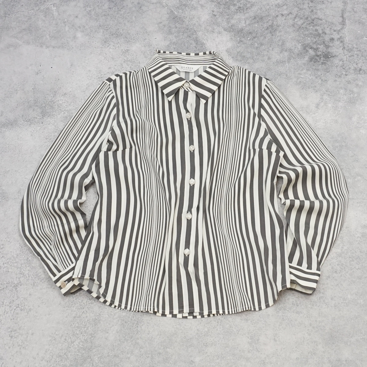 Searte By Semyong Striped Blouse