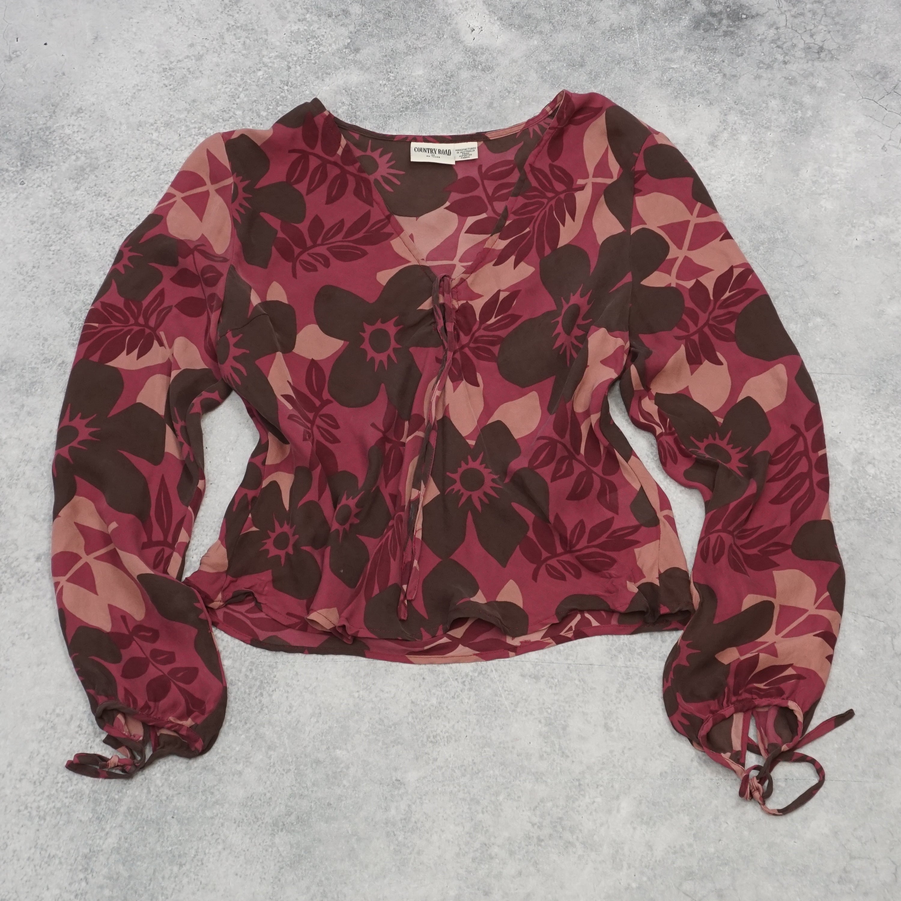 Country Road Floral Blouse
