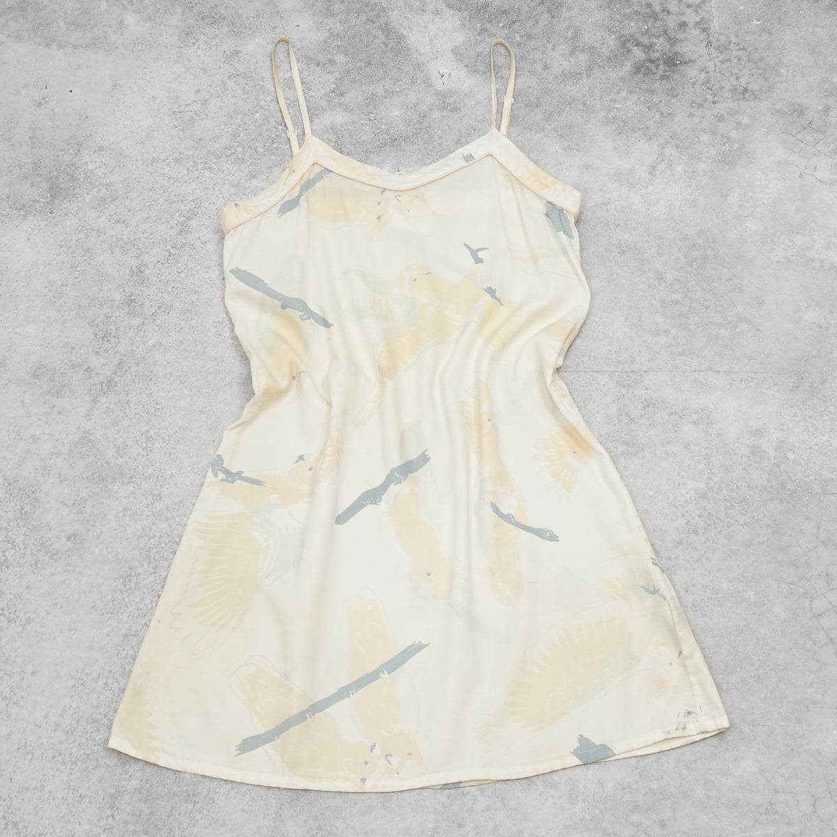 90s Chalmers Abstract Print Dress