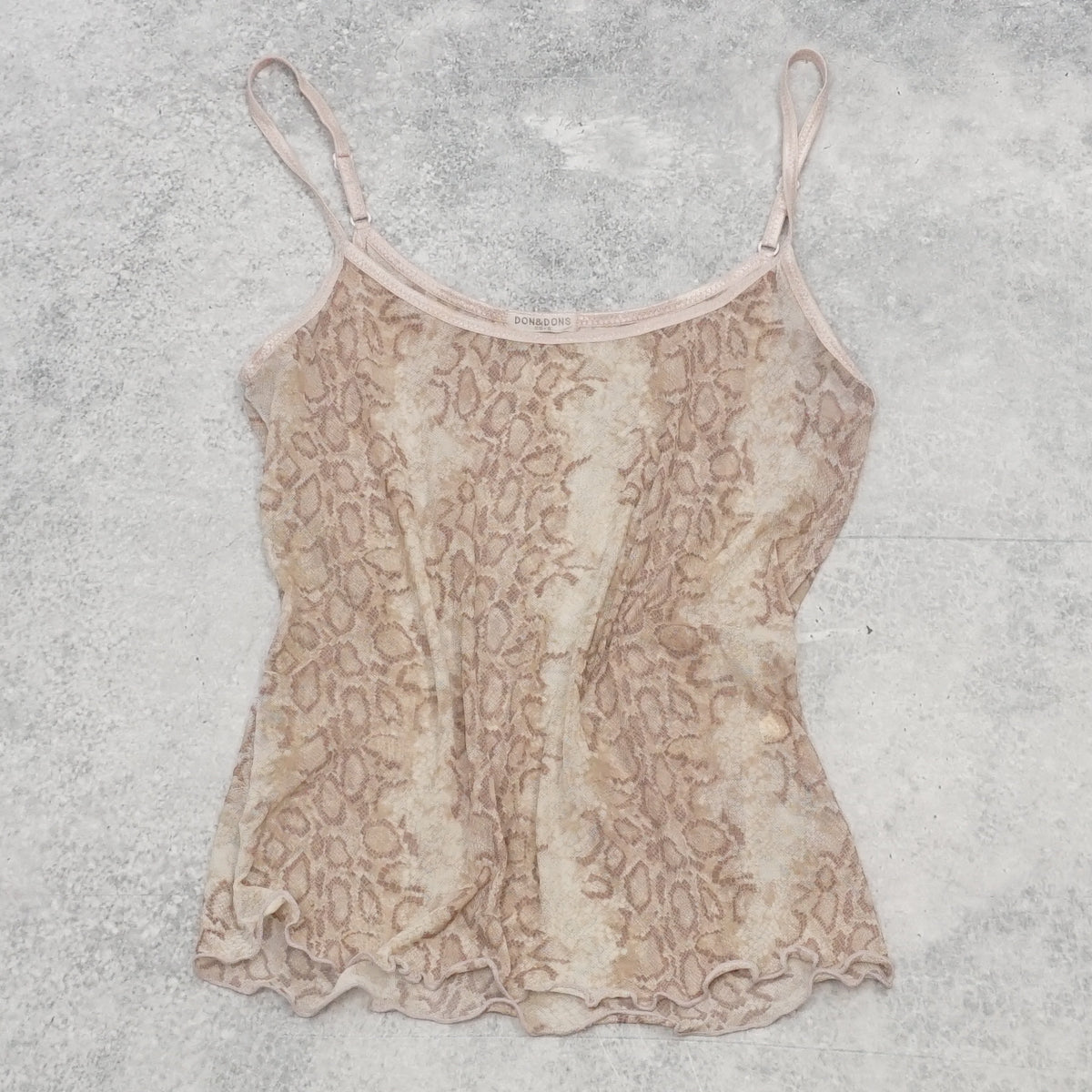 Don&Dons Mesh Cami Top