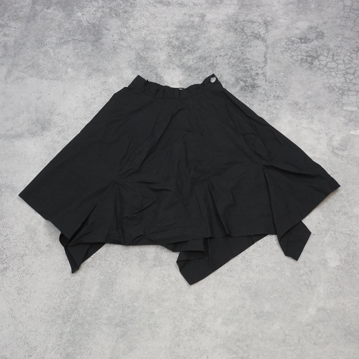 2000s Vivienne Westwood Red Label Asymmetric Draped Poncho Top