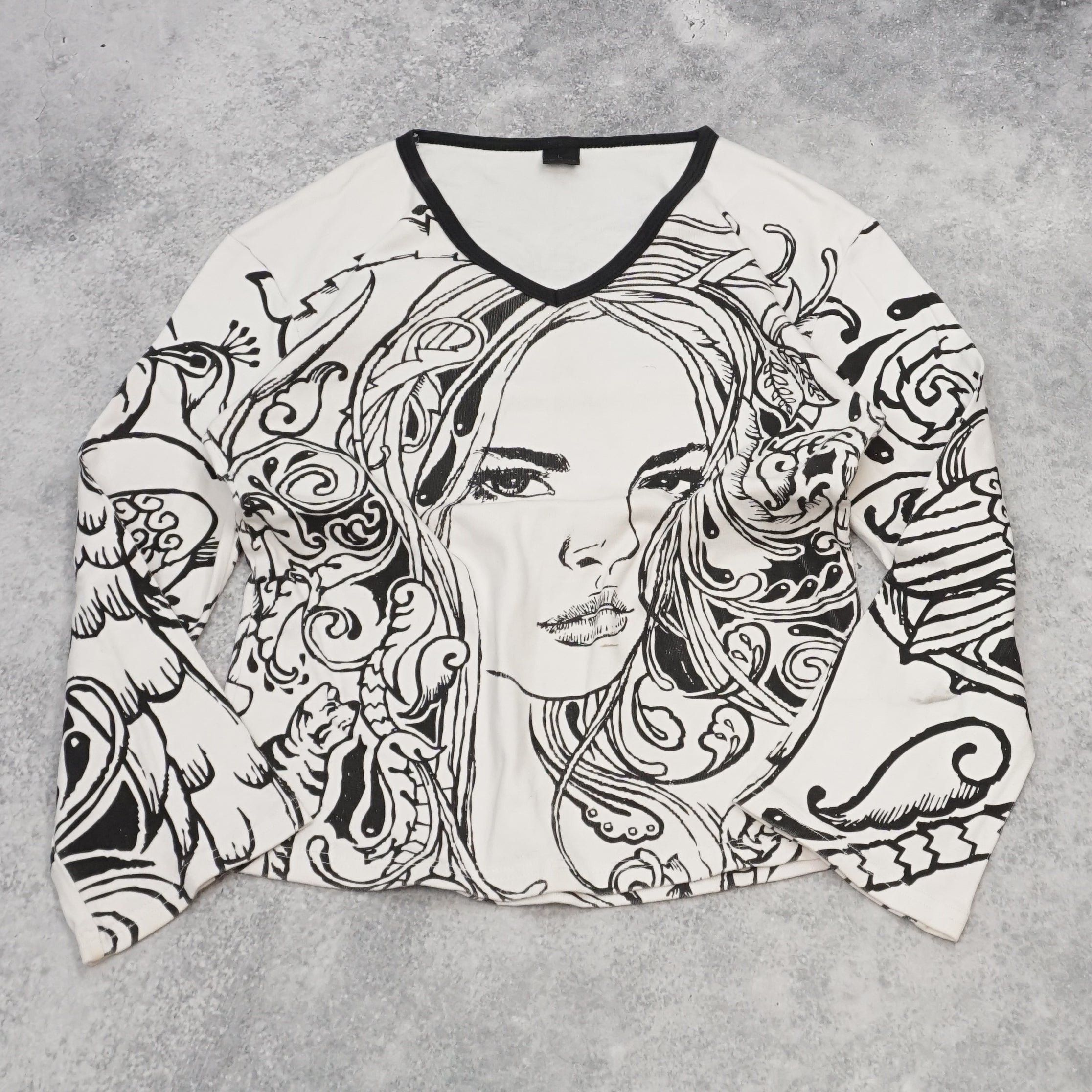 2000s Graphic Top
