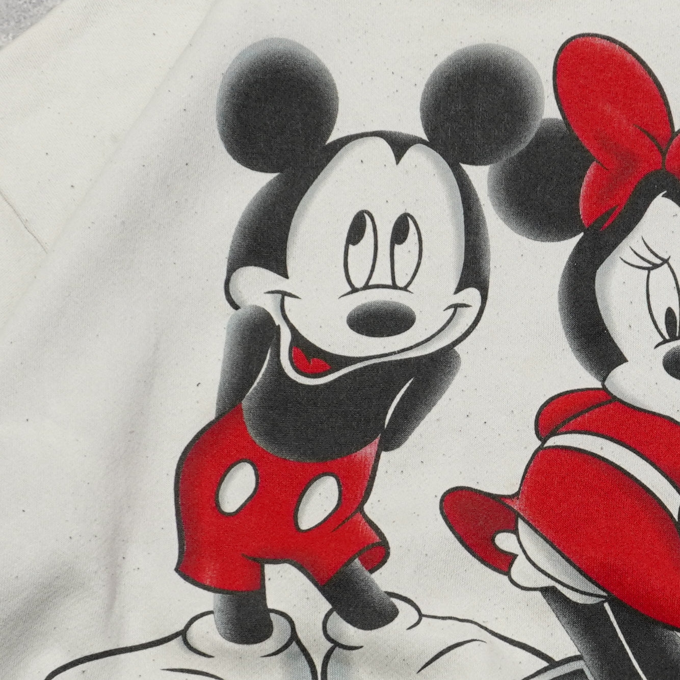 80s Mickey Graphic Cartoon Crewneck