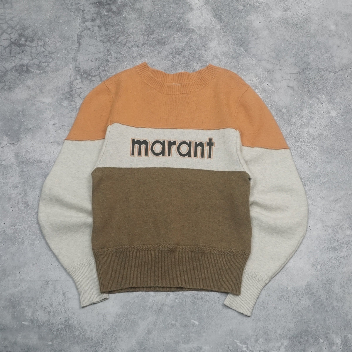 Isabel Marant Etoile Colour Block Logo Sweater