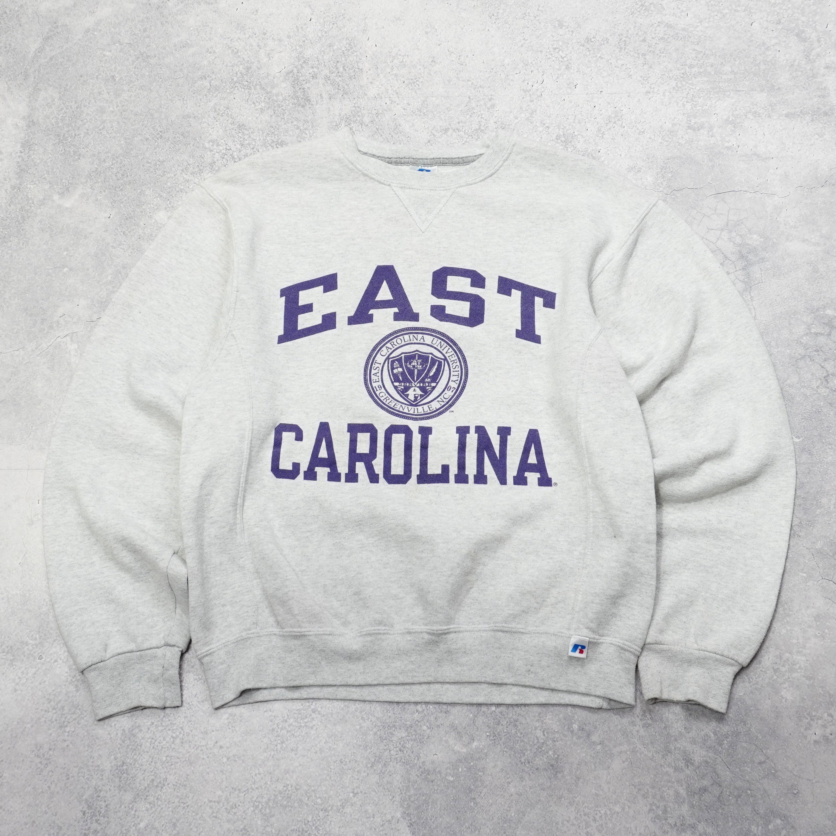 2000s Russell Athletic East Carolina Graphic Sweater