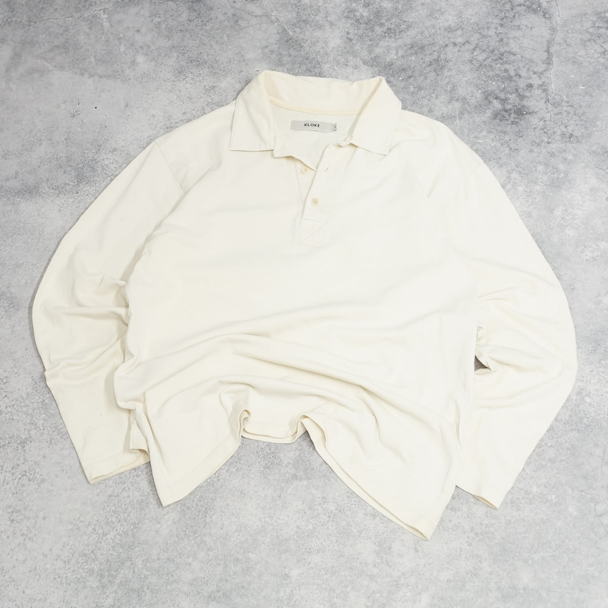 Kloke Long Sleeve Oversized Polo