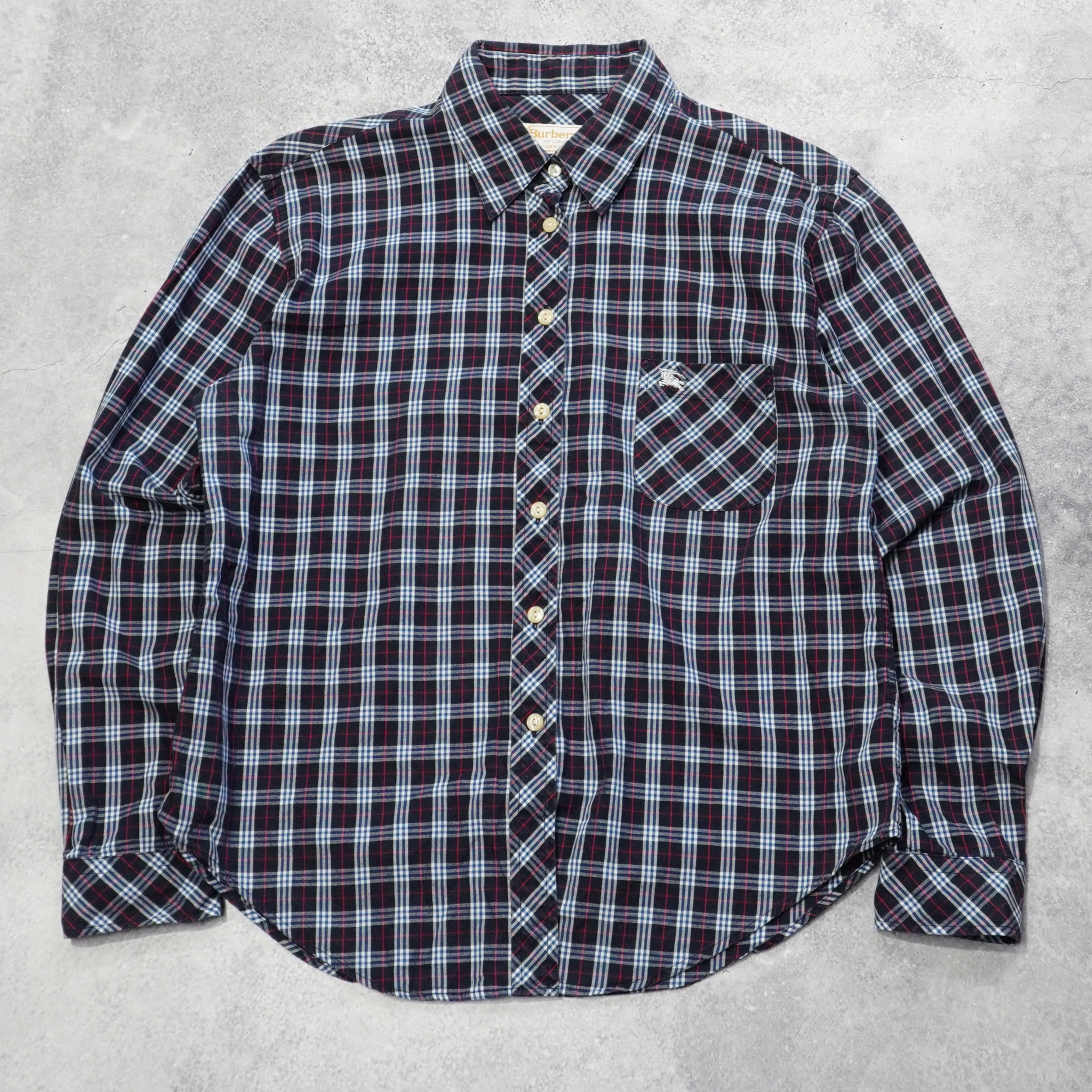 90s Burberrys Button Up