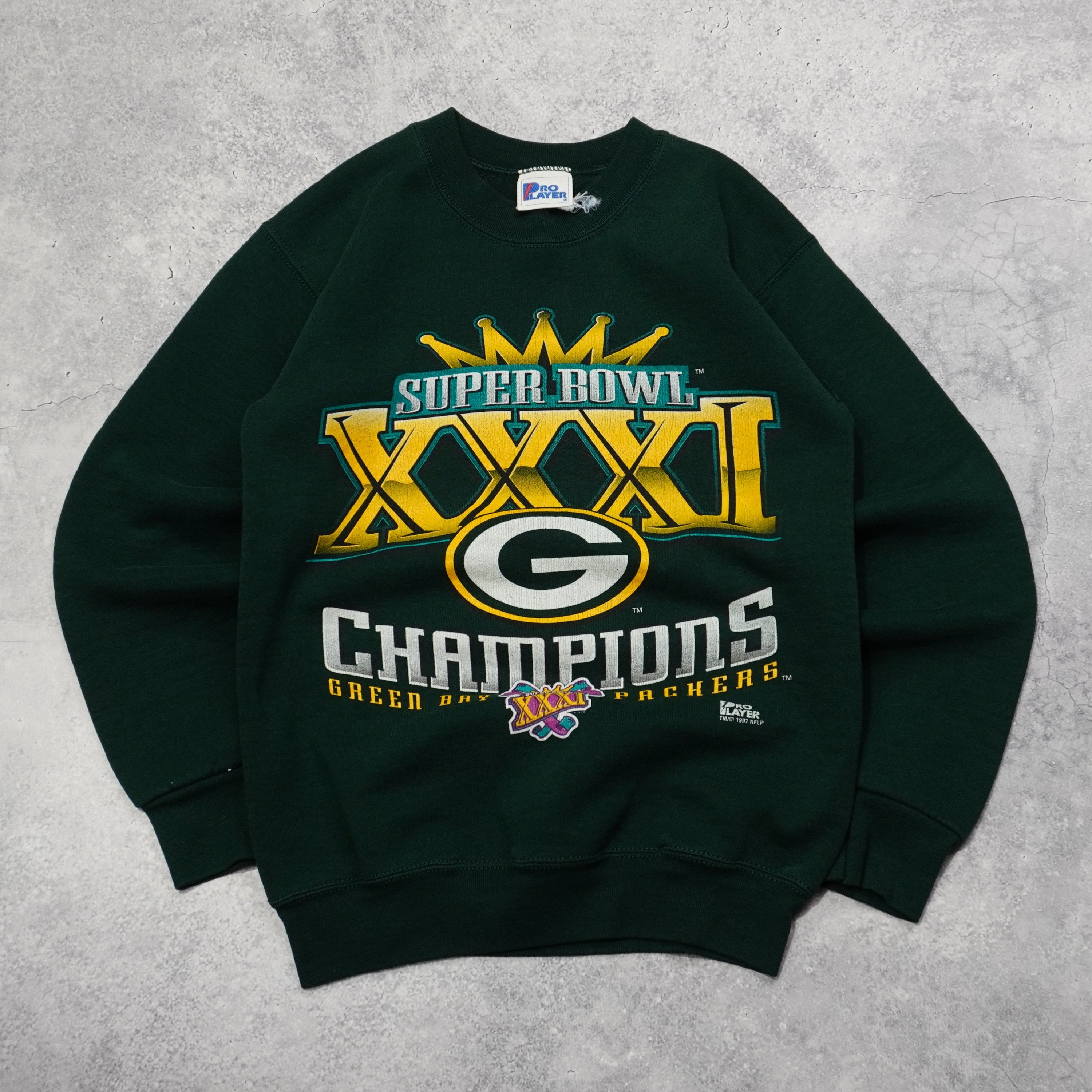 90s Pro Player Green Bay Packers Crewneck