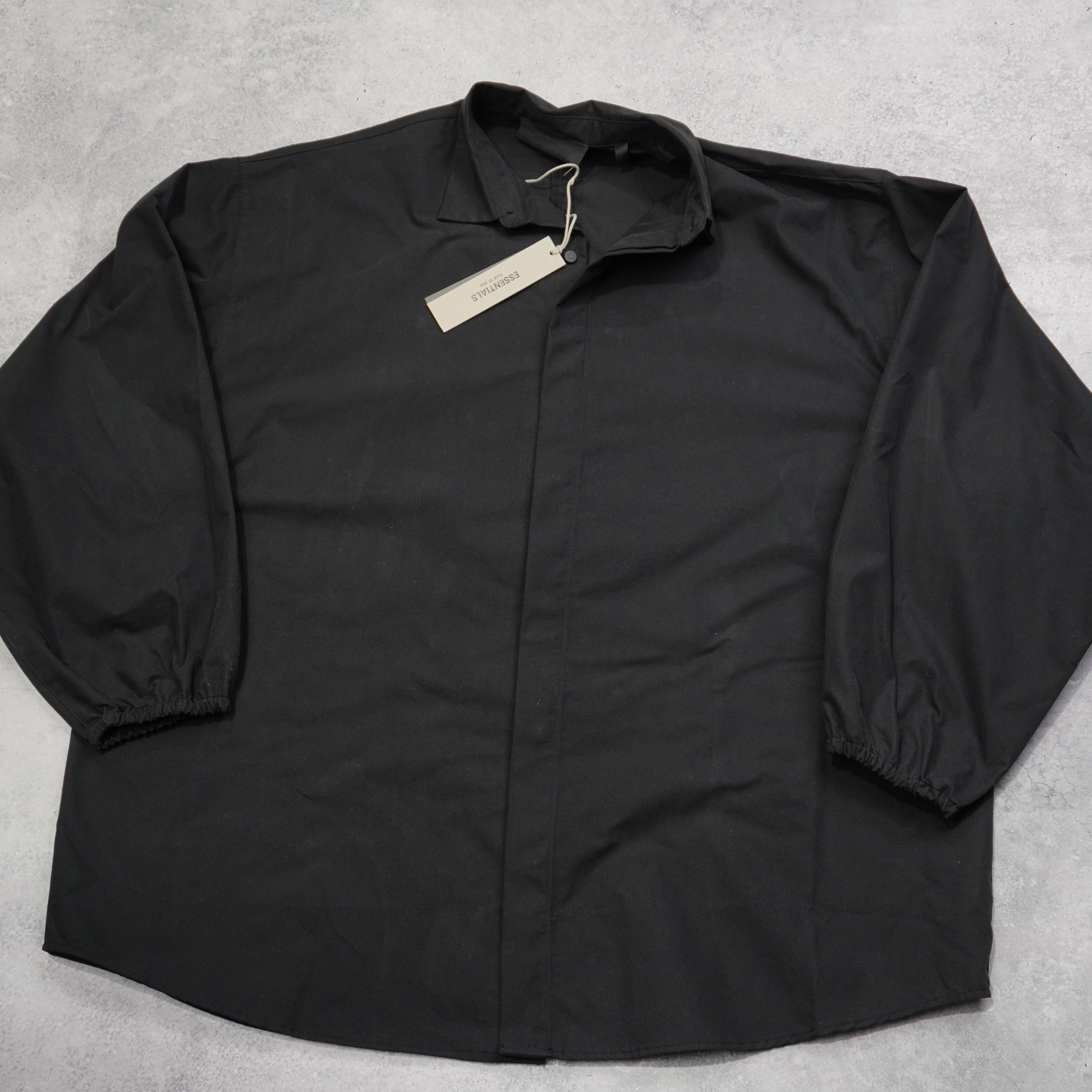 2000s Fear Of God Essentials Oversized Button Up