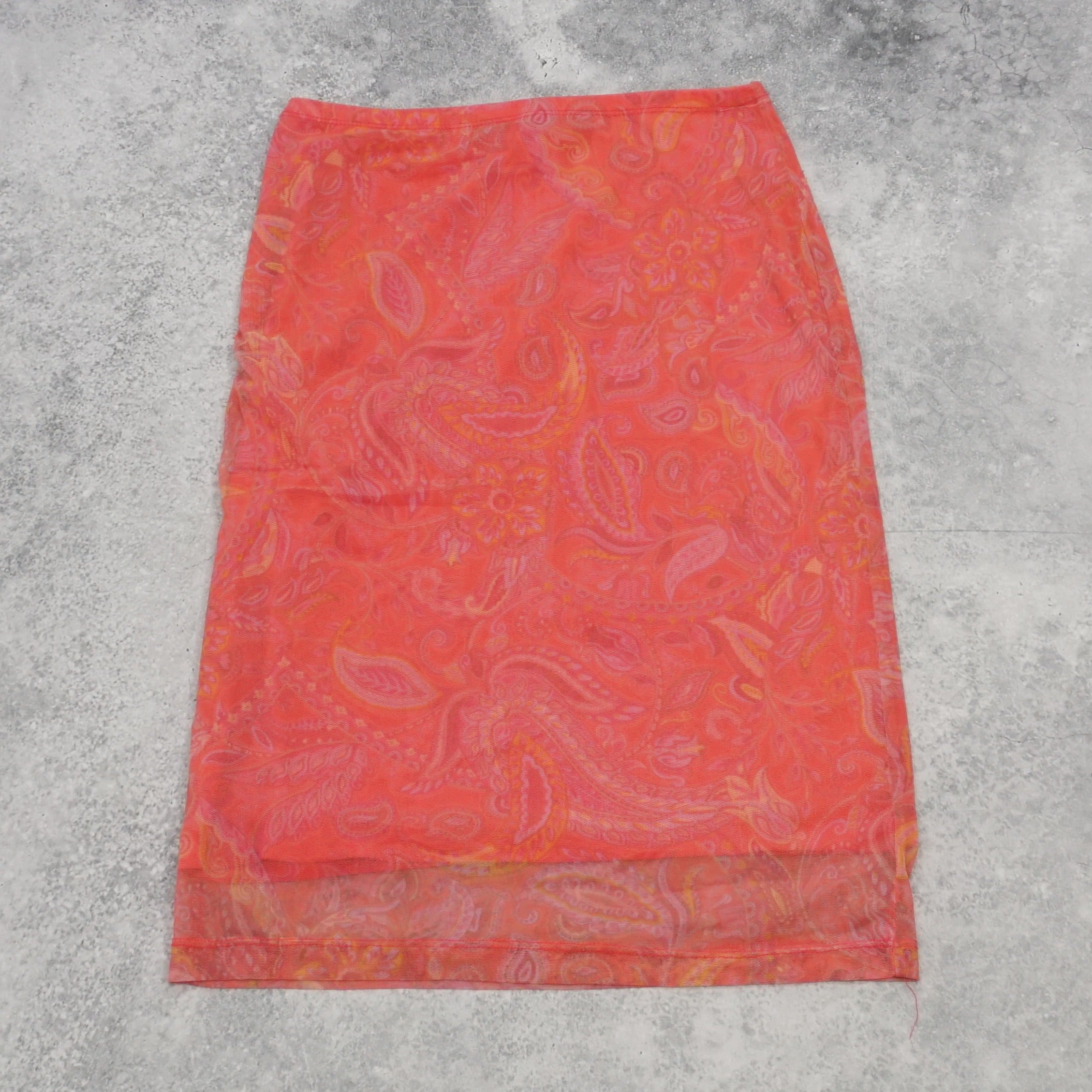 2000s Jeans Xtra Paisley Print Skirt