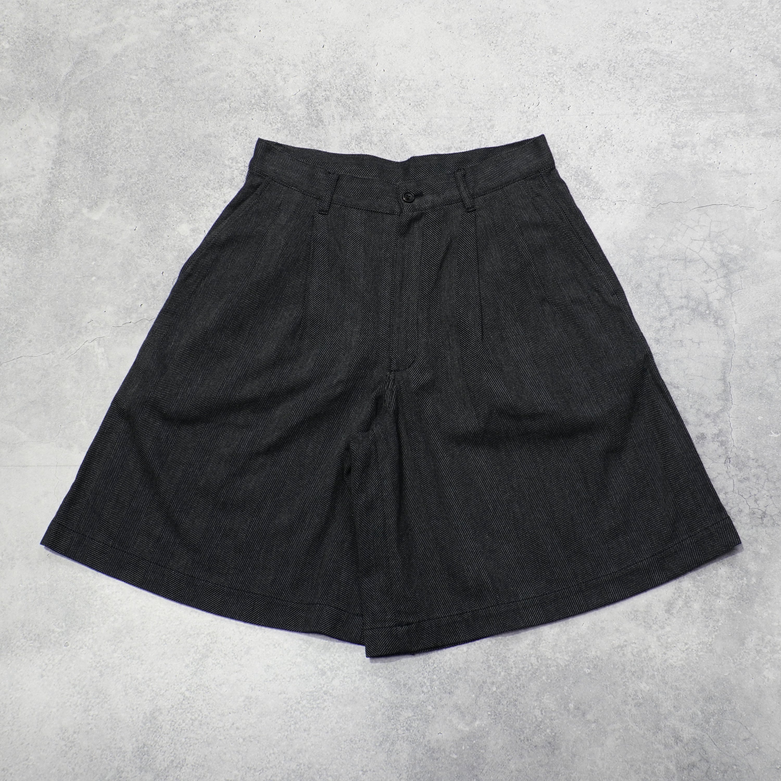 Comme Des Garçons Wide Leg HBT Shorts
