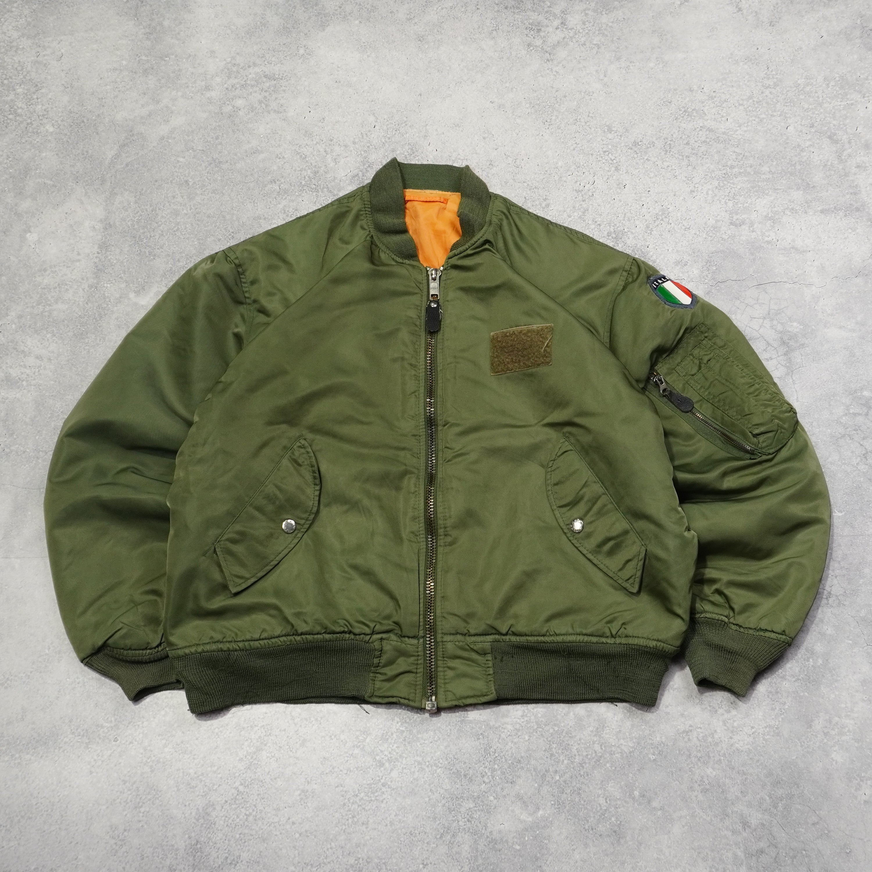 2000s Avirex Authentic Flight Garment Bomber Jacket