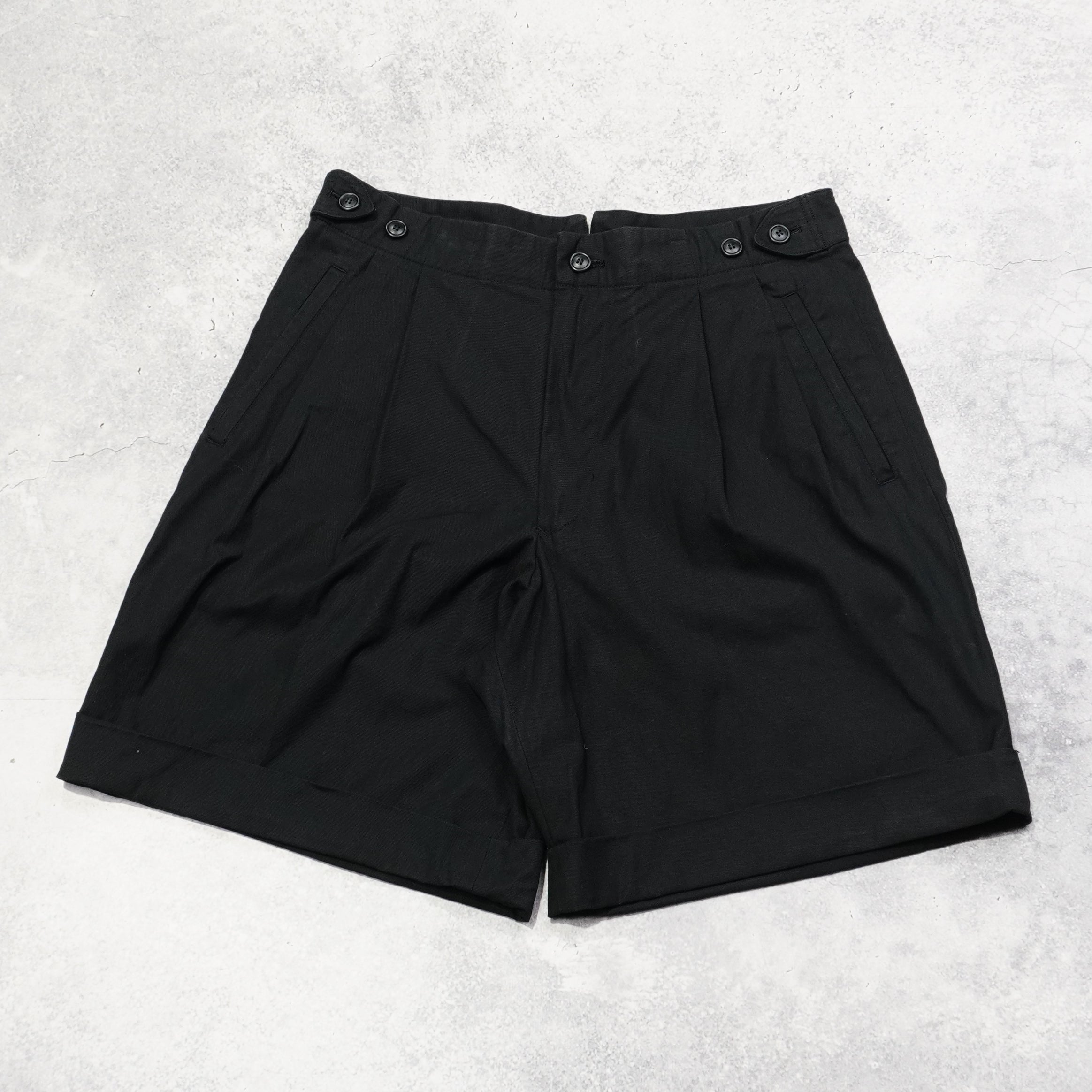 Issey Miyake Buckleback Pleated Shorts
