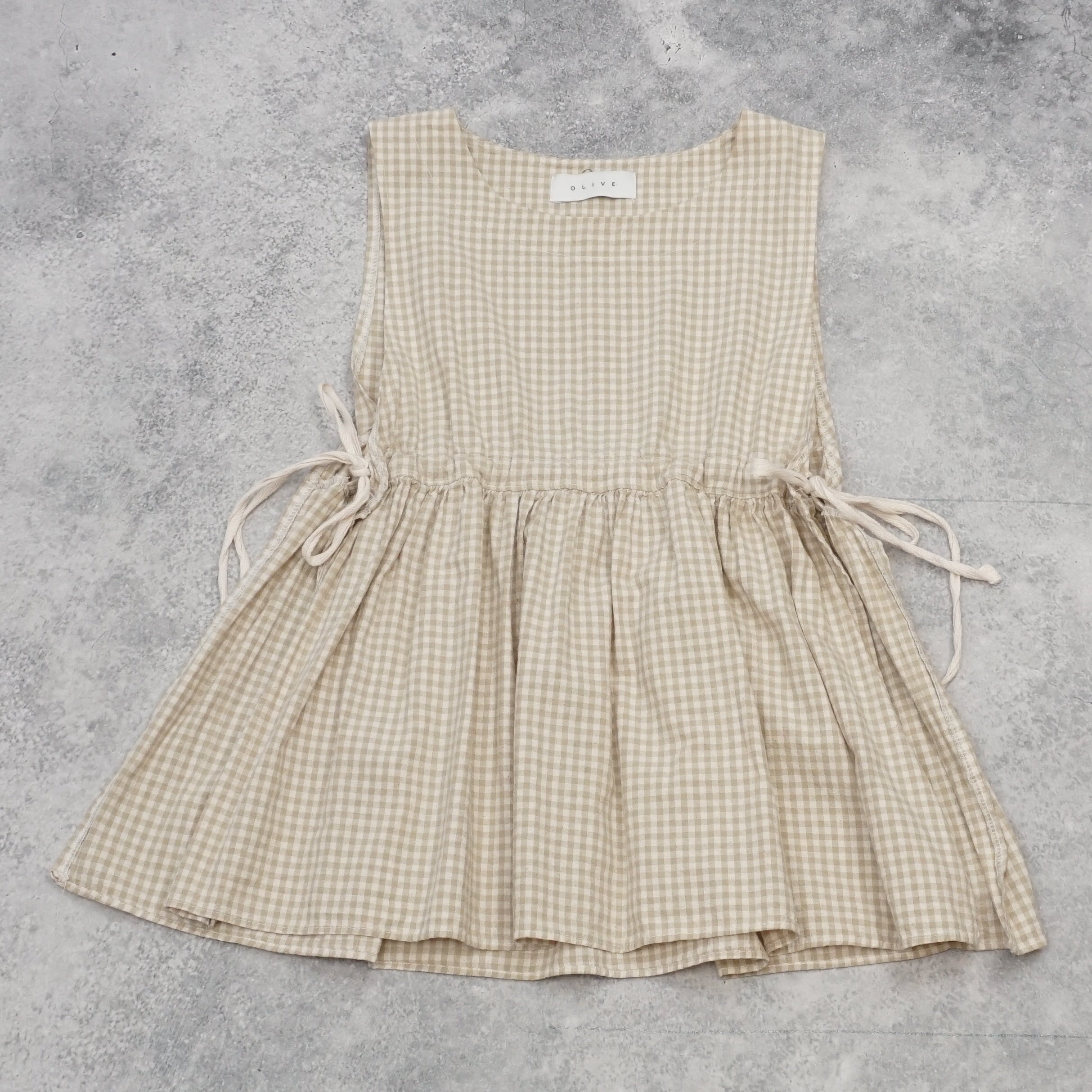 Olive Babydoll Top