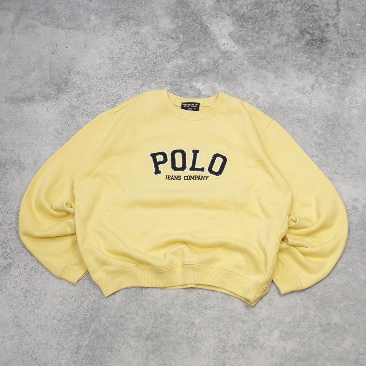 2000s Polo Jeans Co. Ralph Lauren Jeans Company Spellout Crewneck Jumper