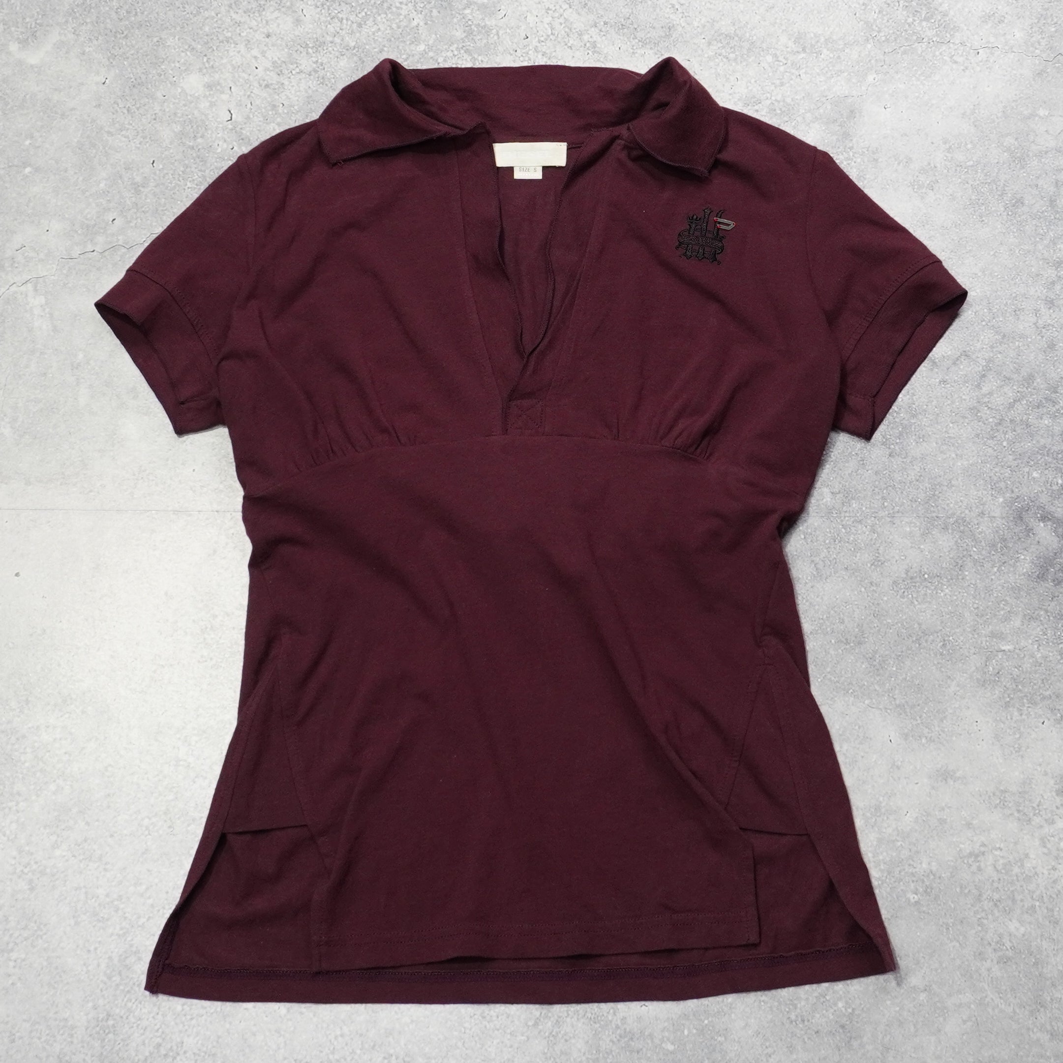 Diesel Open Neck Polo