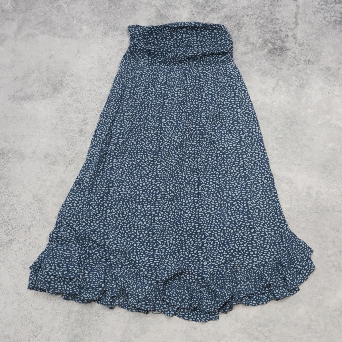 Cerulean Spotted Skirt