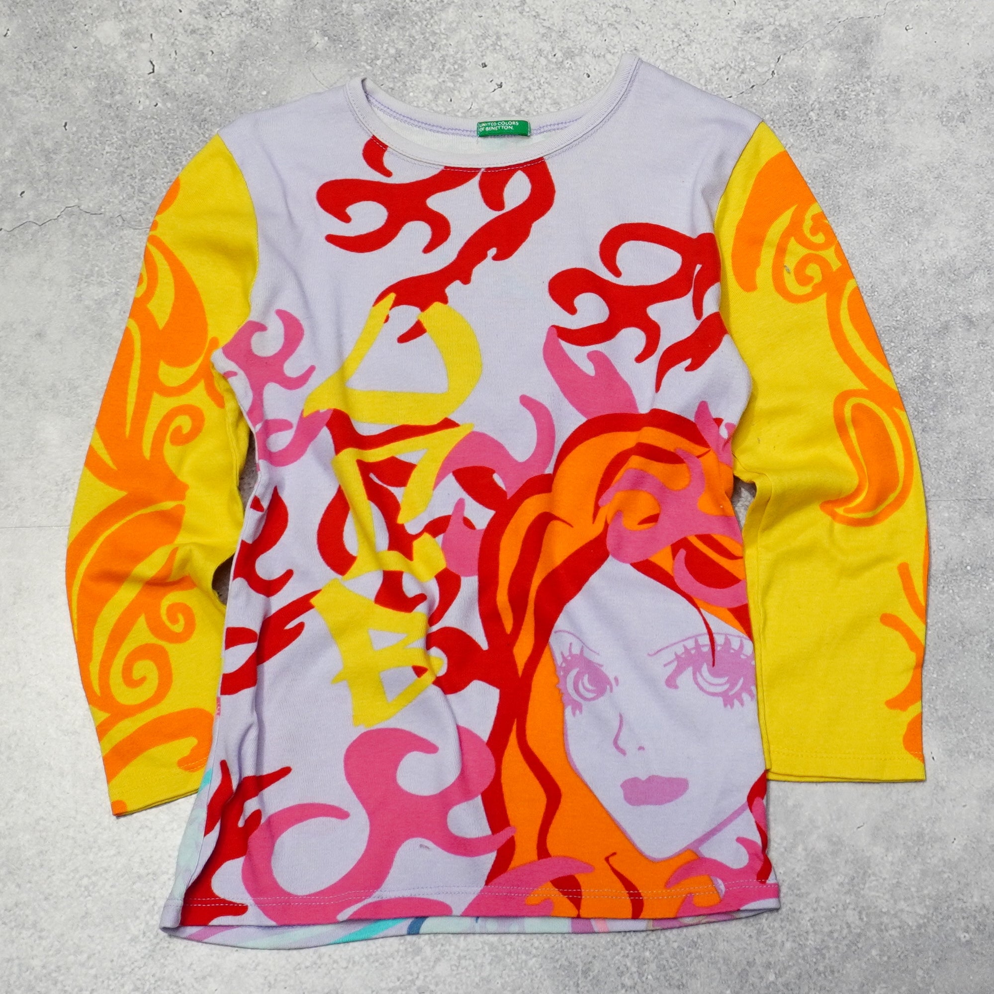 2000s Benetton Graphic Top