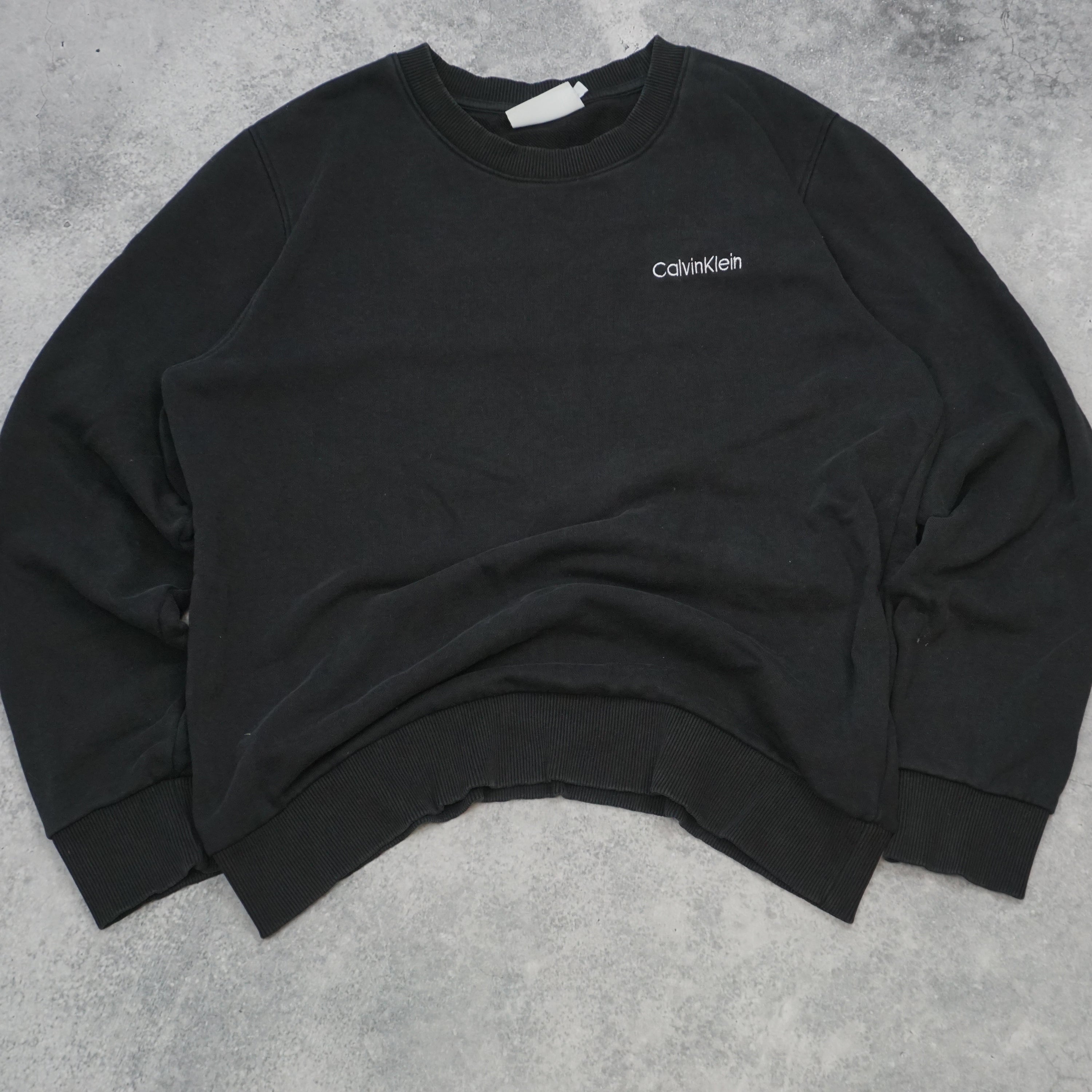 Calvin Klein Ribbed Black Sweater