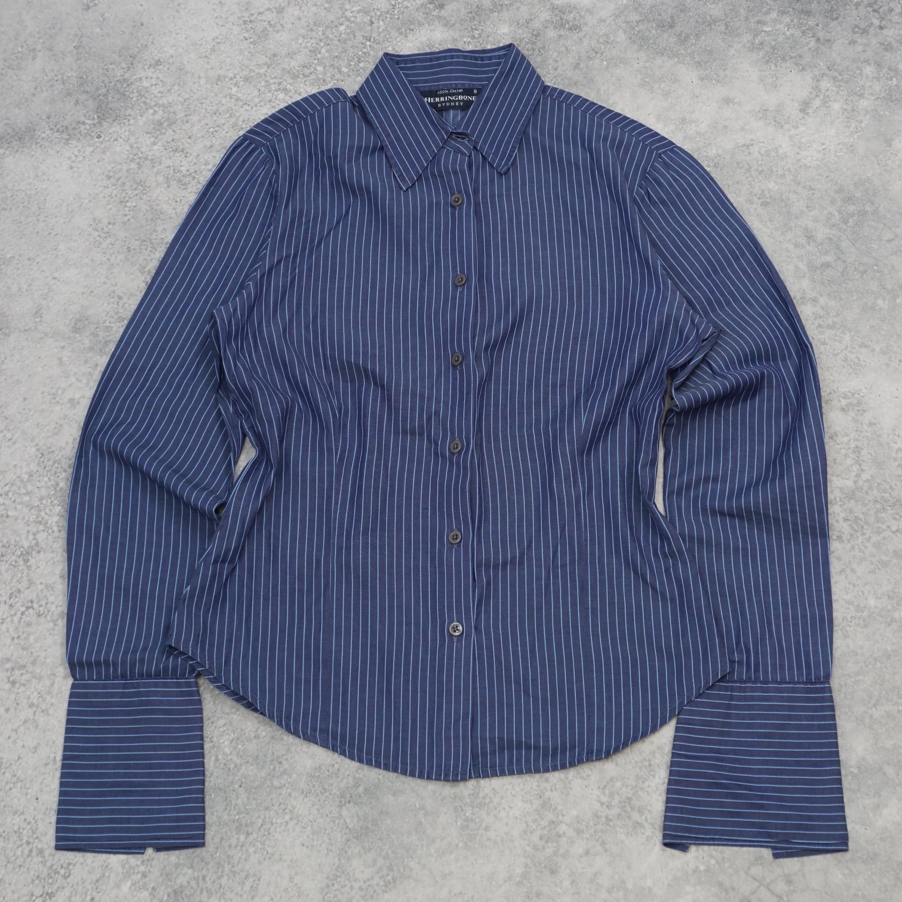 Herringbone 100% cotton Button Up