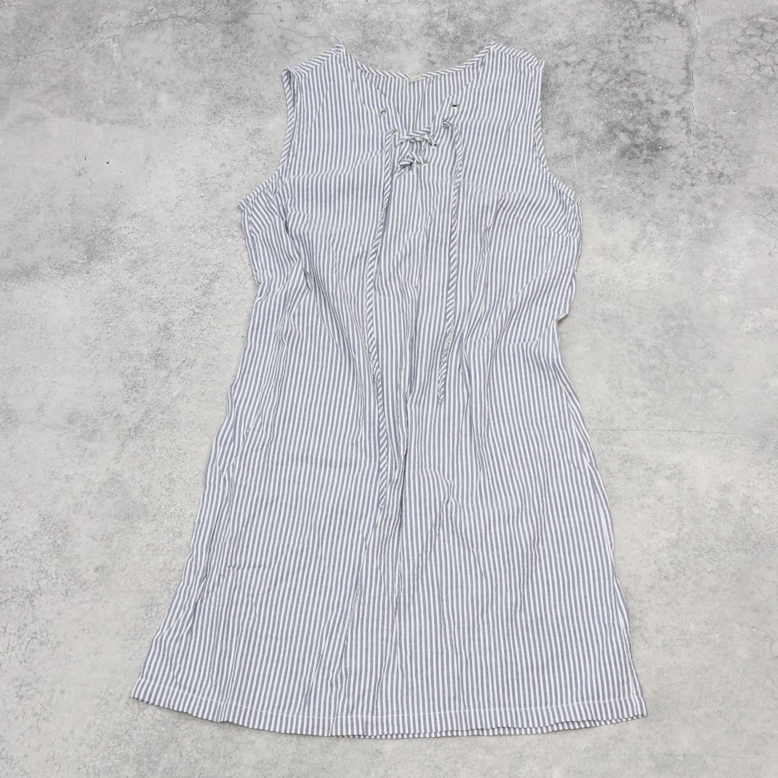 Striped Sleeveless Dress