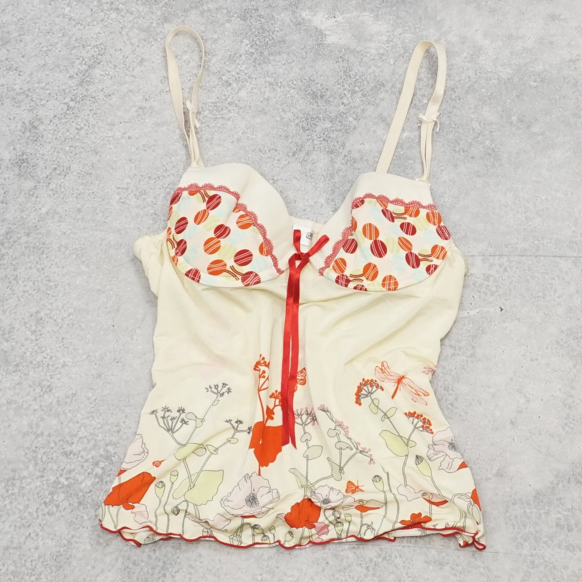 2000s Floral  Cami Top