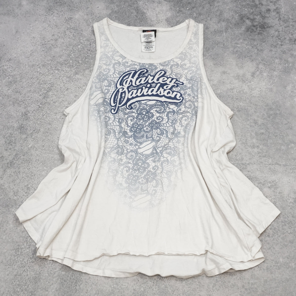 2000s Harley-Davidson Graphic Tank Top Top