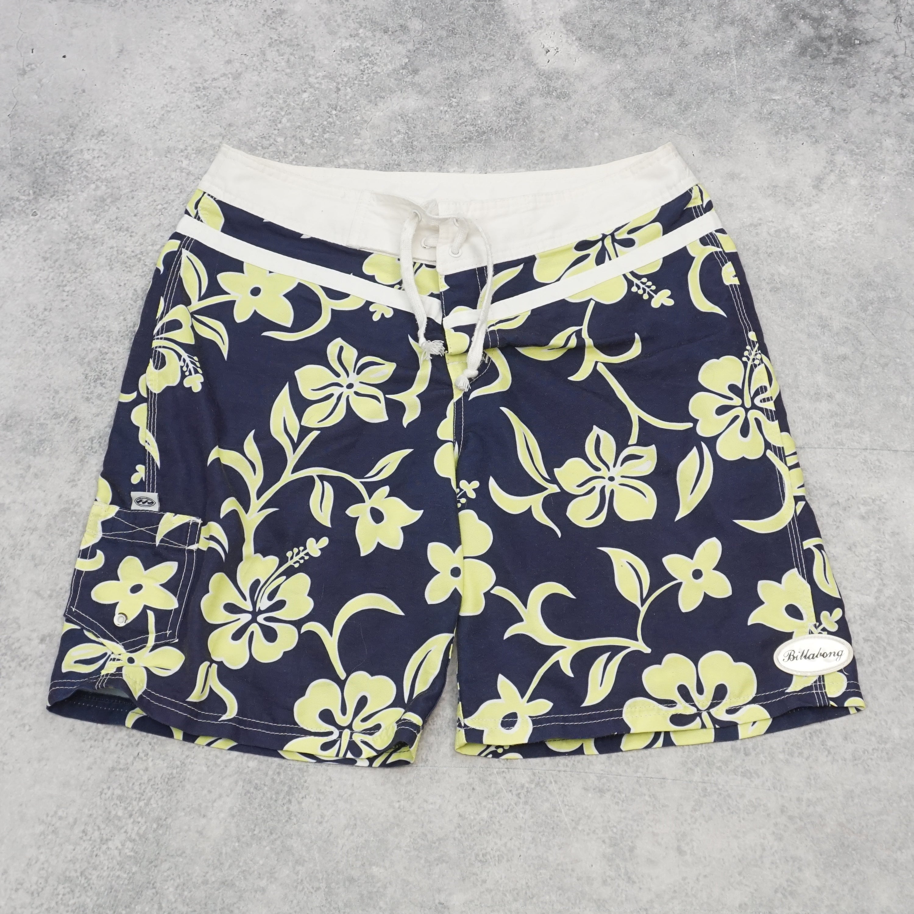 2000s Billabong Floral Board Shorts