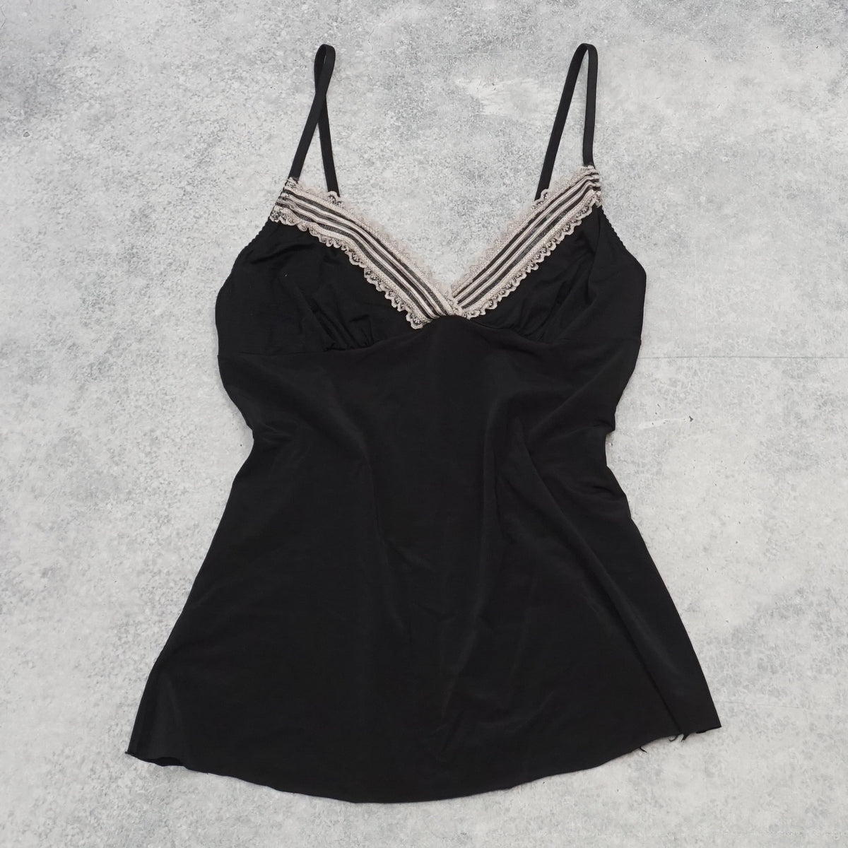 2000s Lace Trim Cami Top