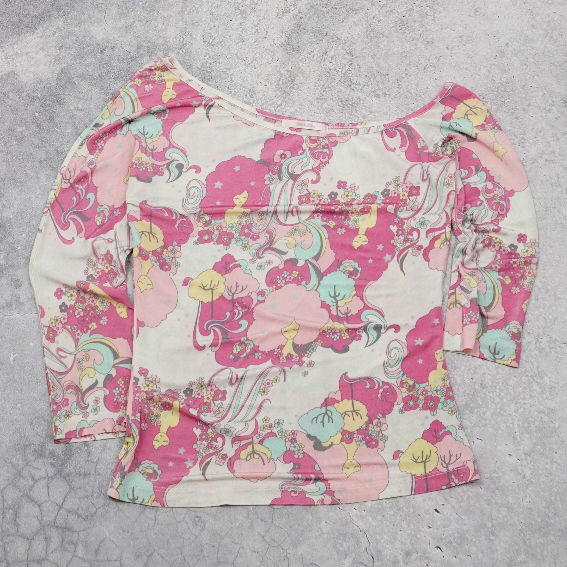 2000s Muchacha Assymetrical Top