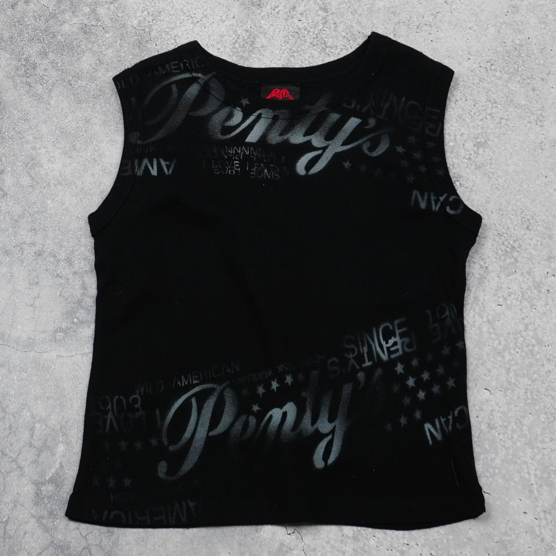 2000s Penty's Graphic Star Print Tank Top